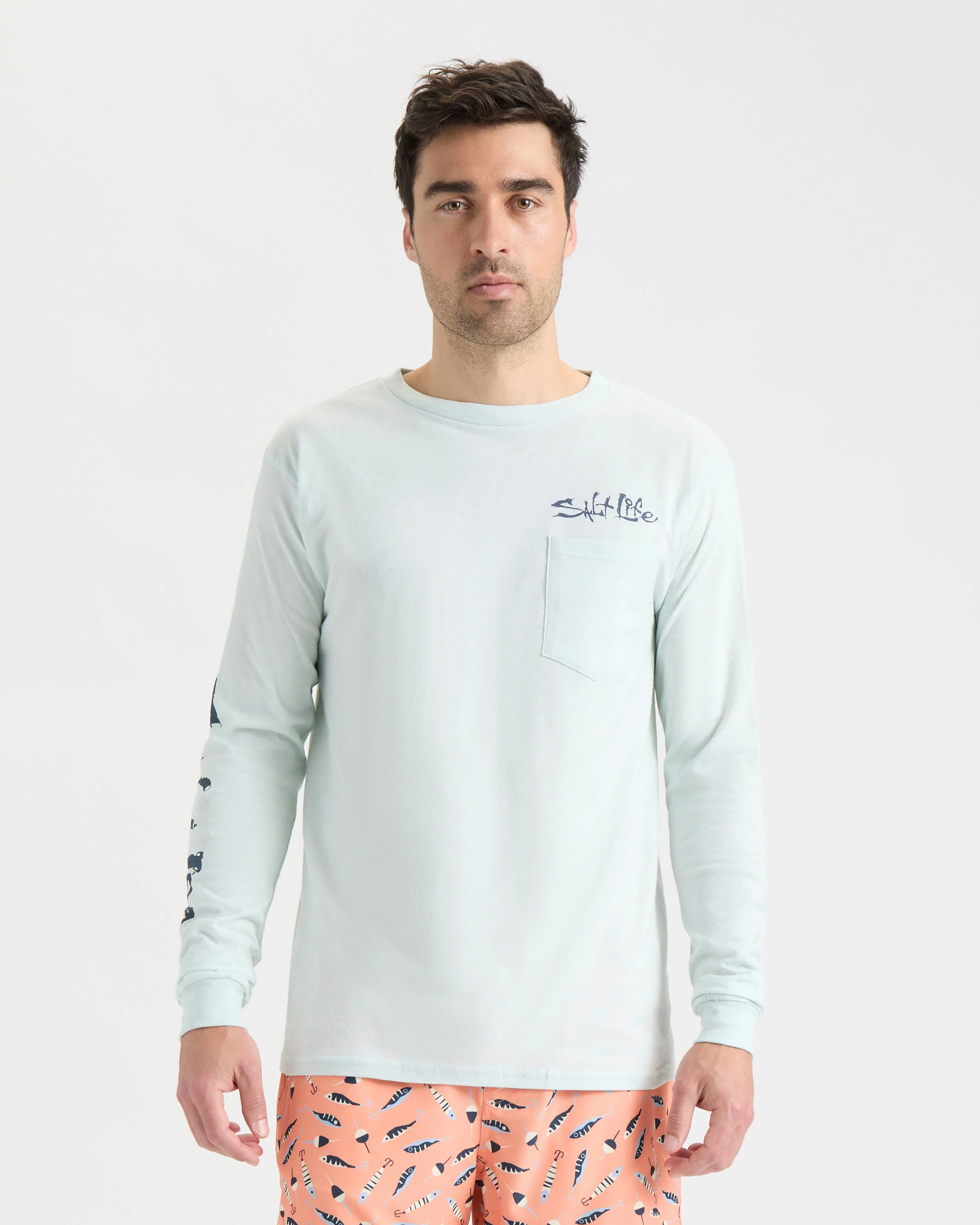 Men's 4 Wheel Fishin' Long Sleeve Shirt - Image 3