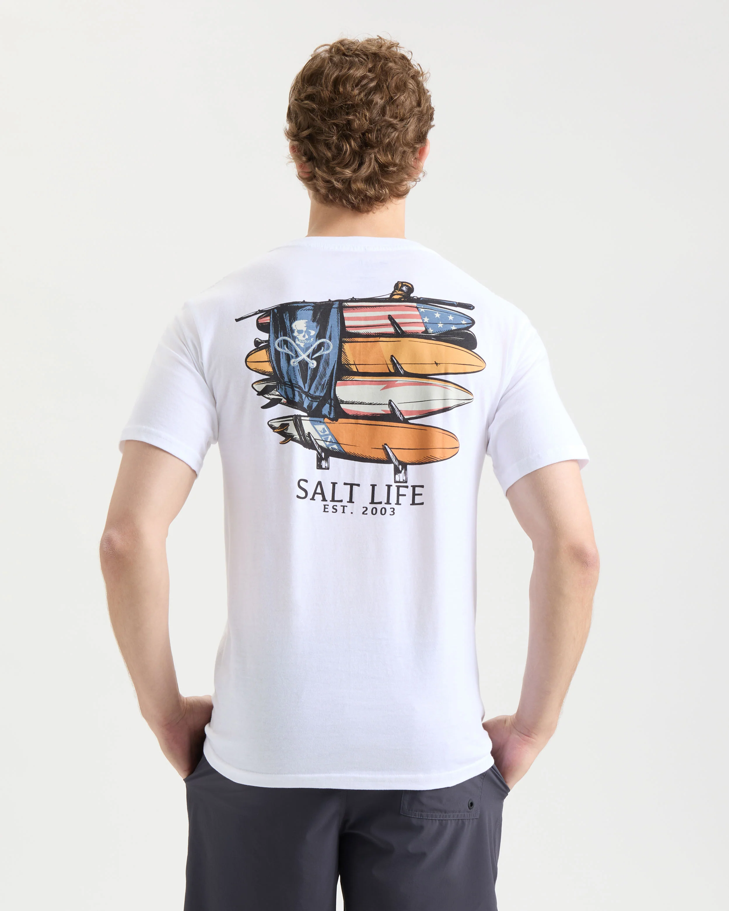 Men's American Quiver Short Sleeve Tee - Image 6