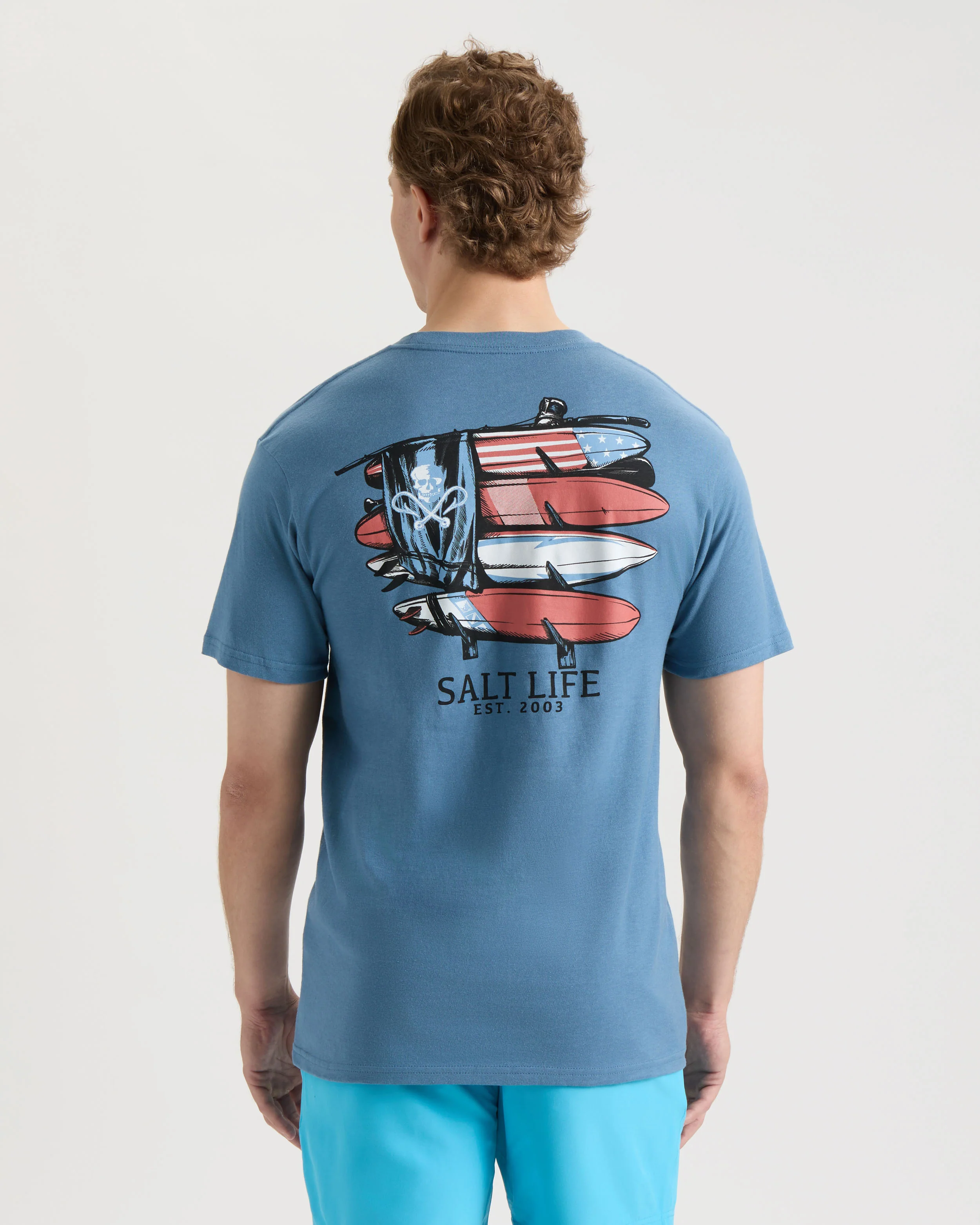 Men's American Quiver Short Sleeve Shirt - Image 4