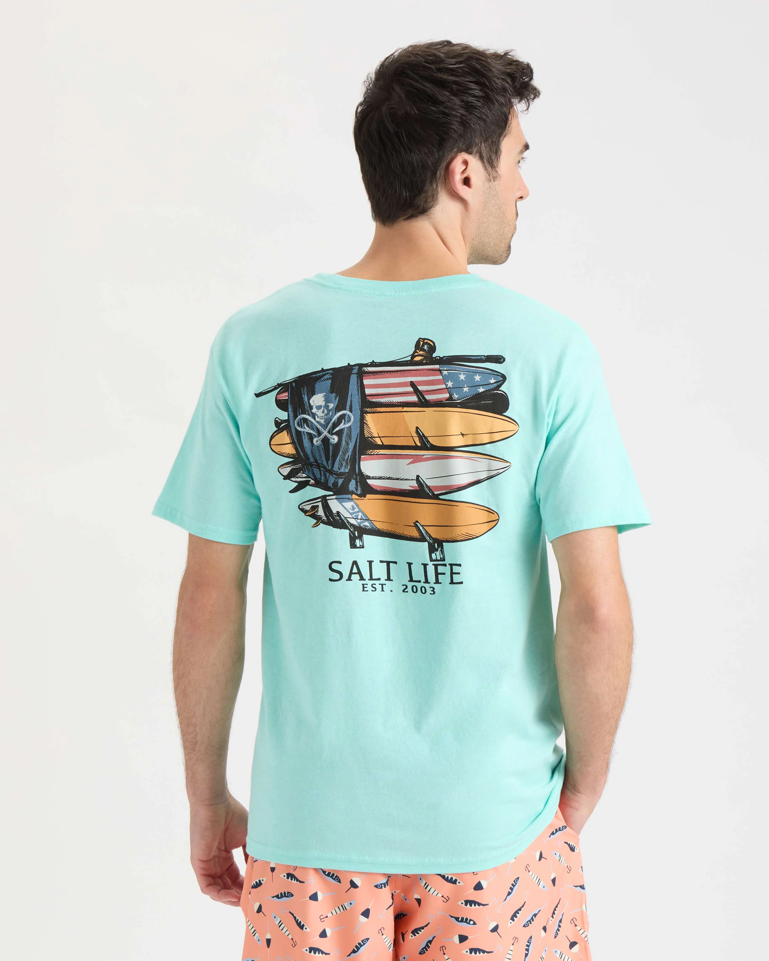 Men's American Quiver Short Sleeve Tee - Image 5