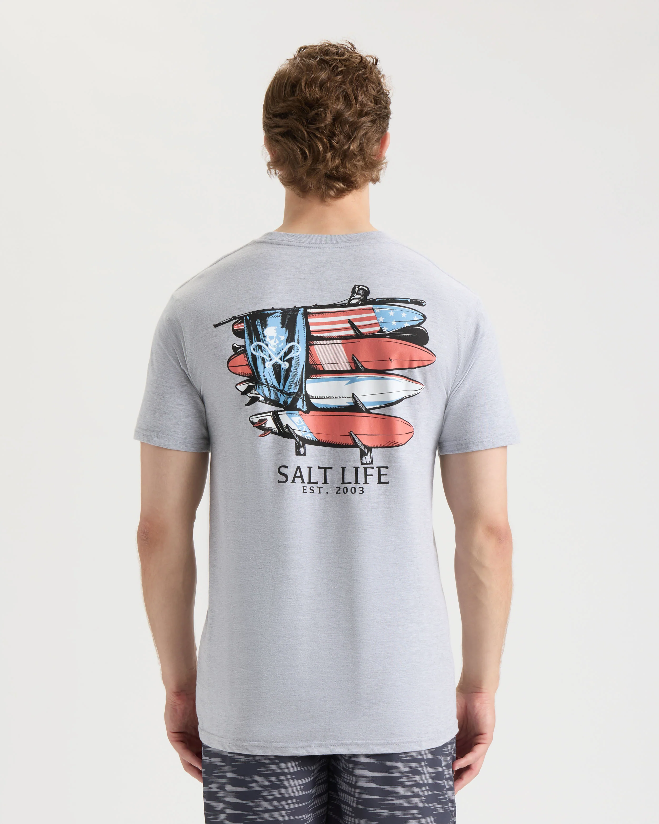 Men's American Quiver Short Sleeve Shirt - Image 3