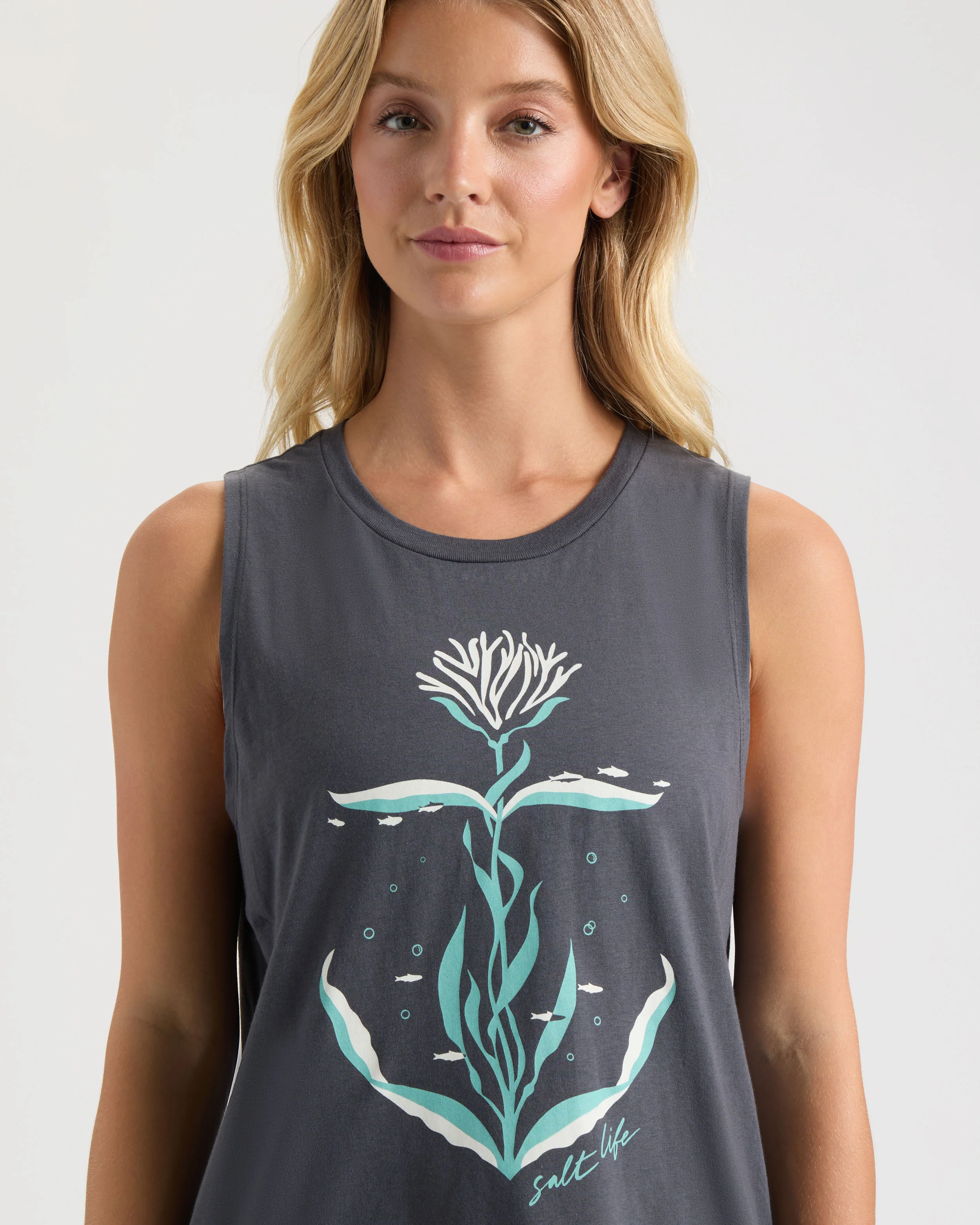 Women's Anchored Kelp Tank Top - Image 5