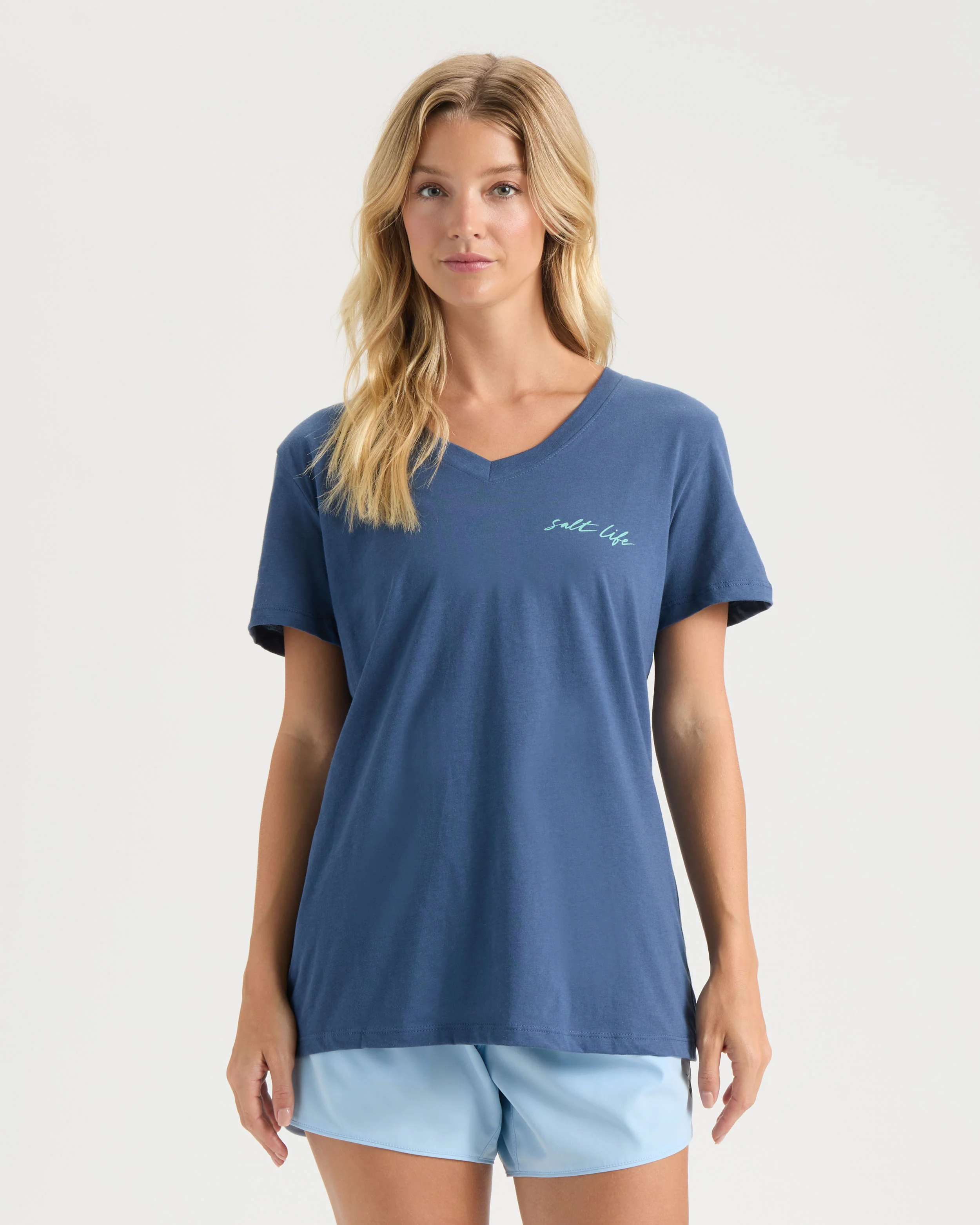 Women's Anchored Kelp Short Sleeve Shirt - Image 2