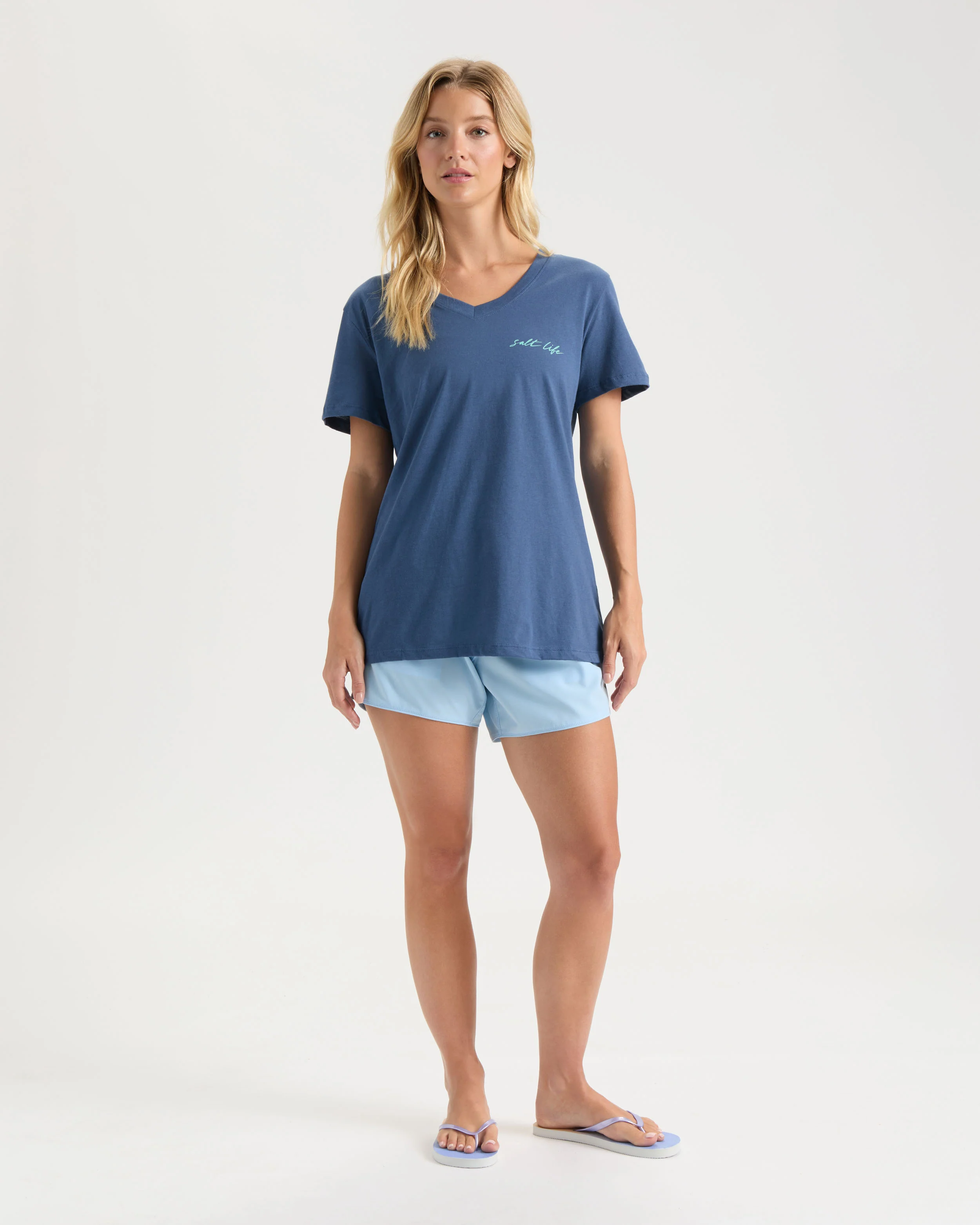 Women's Anchored Kelp Short Sleeve Shirt - Image 6