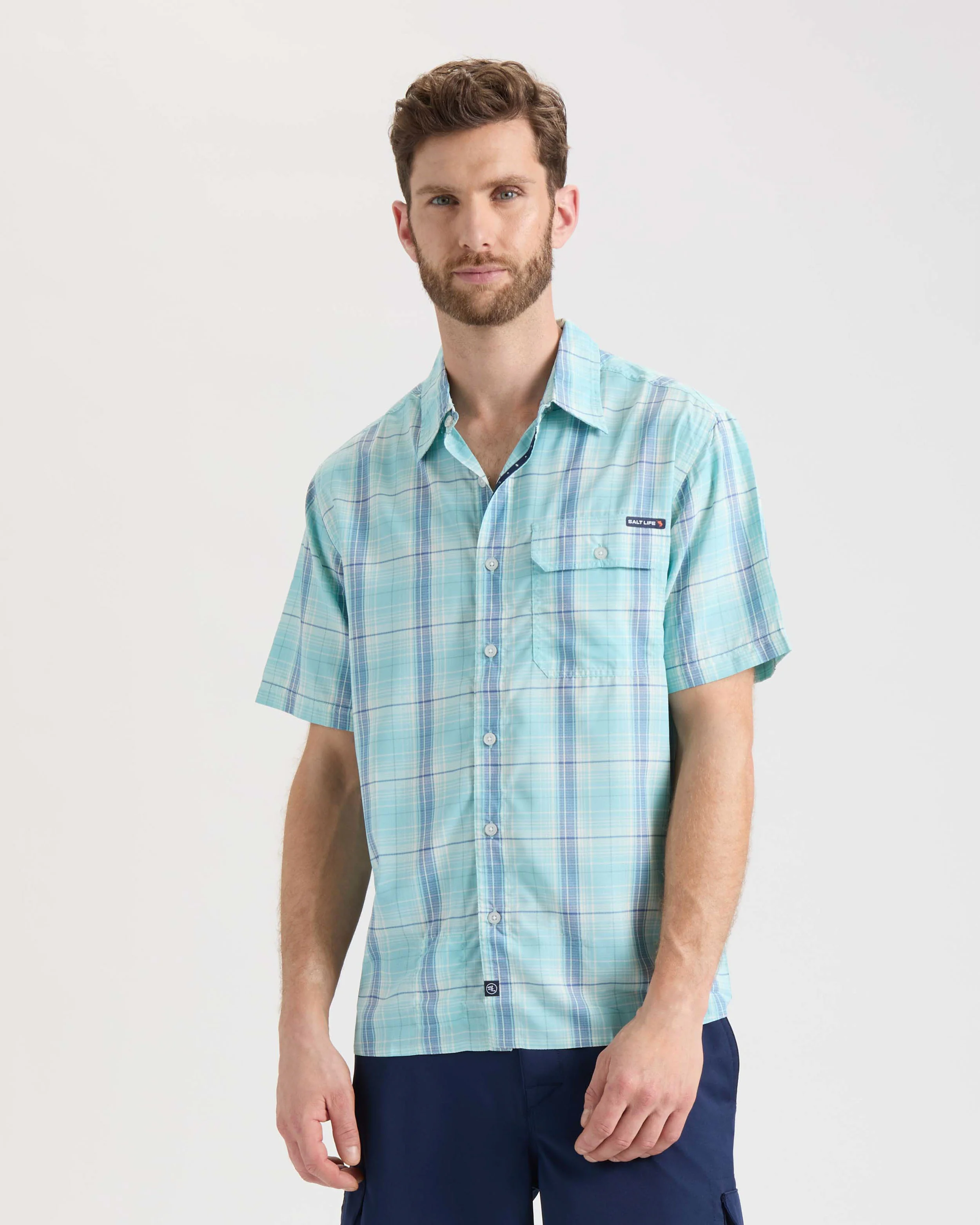 Men's Baitcaster SLX Performance Short Sleeve Shirt - Image 2