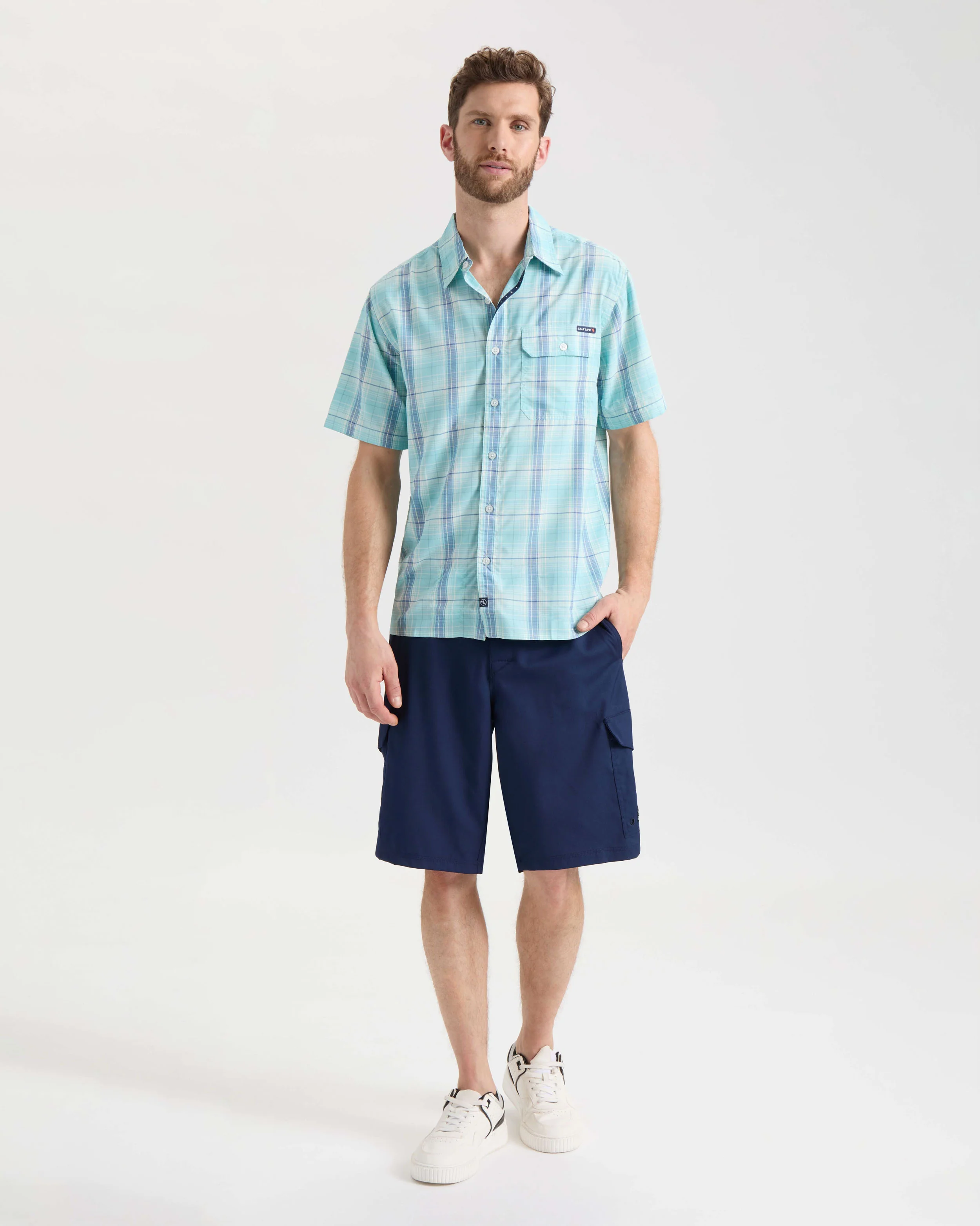 Men's Baitcaster SLX Performance Short Sleeve Shirt - Image 7