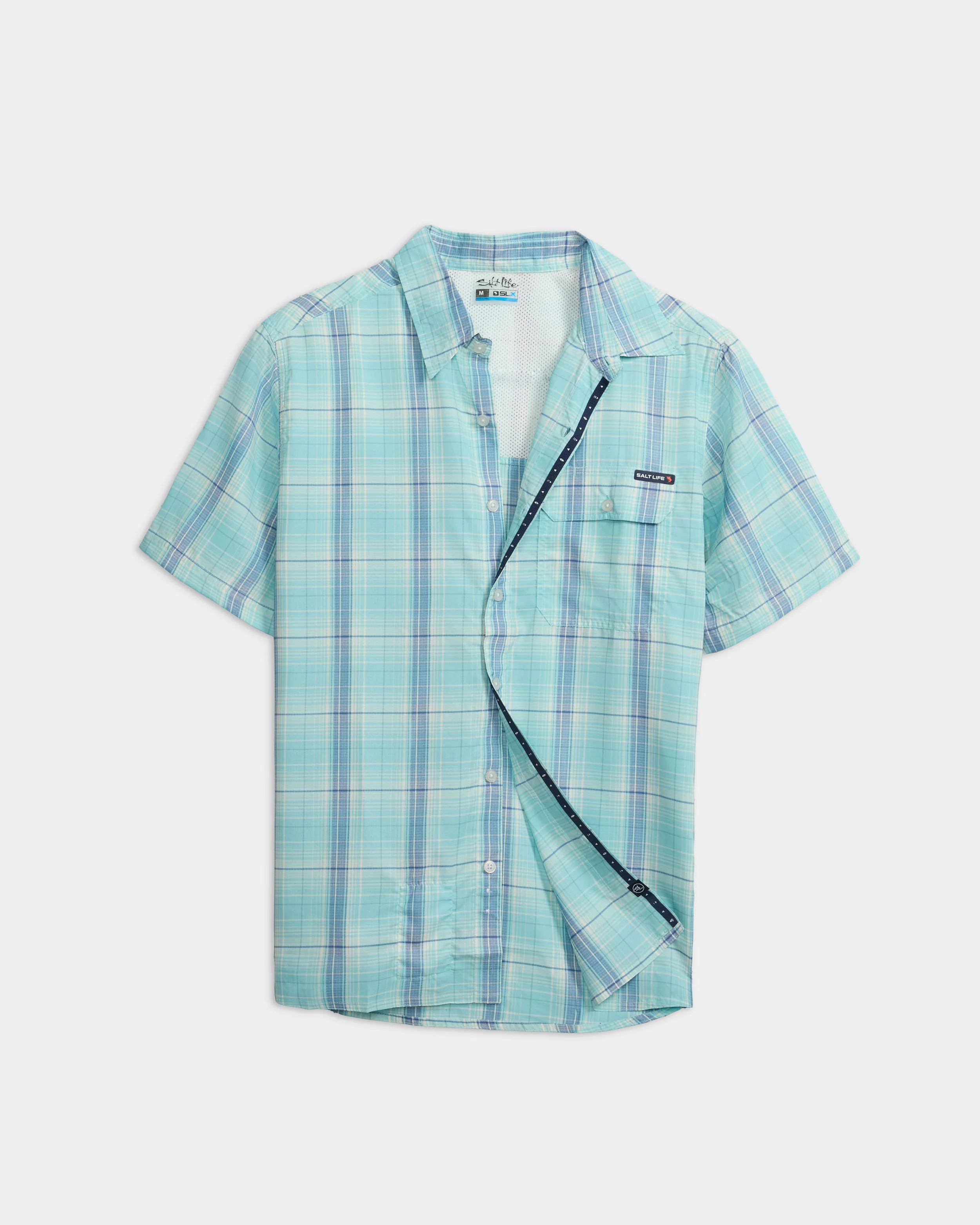 Men's Baitcaster SLX Performance Short Sleeve Shirt - Image 9