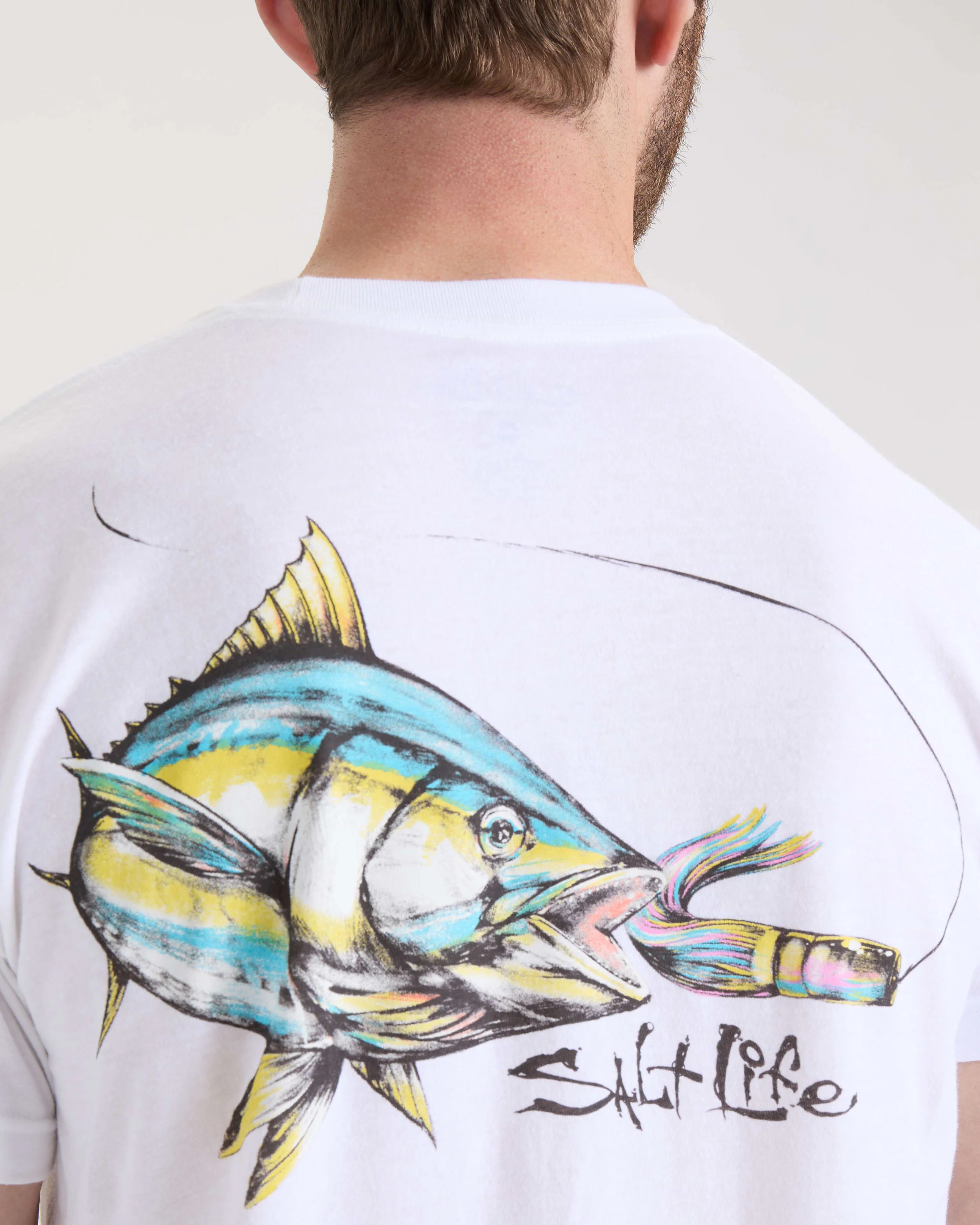 Men's Big Tuna Short Sleeve Tee - Image 5