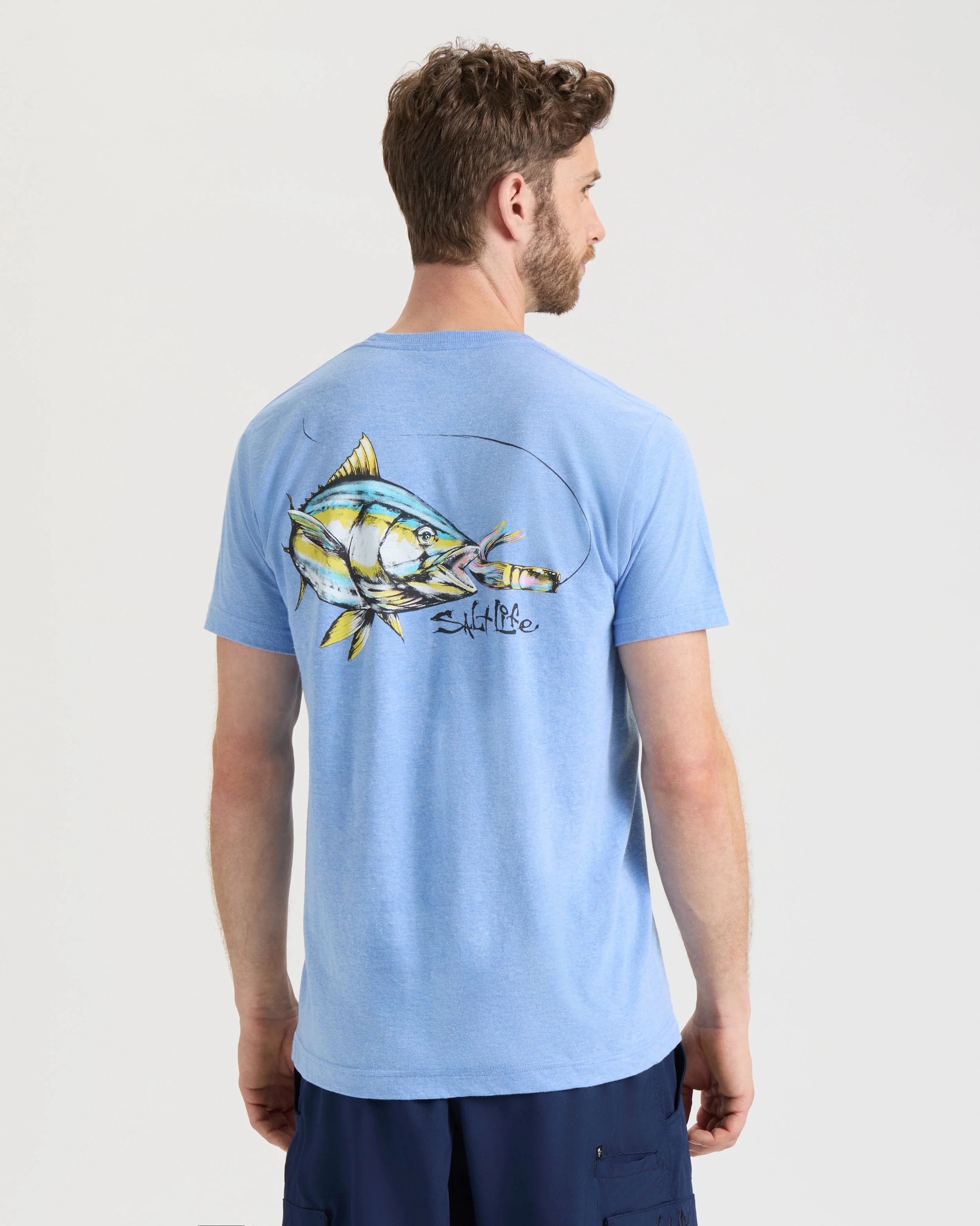 Men's Big Tuna Short Sleeve Tee - Image 4