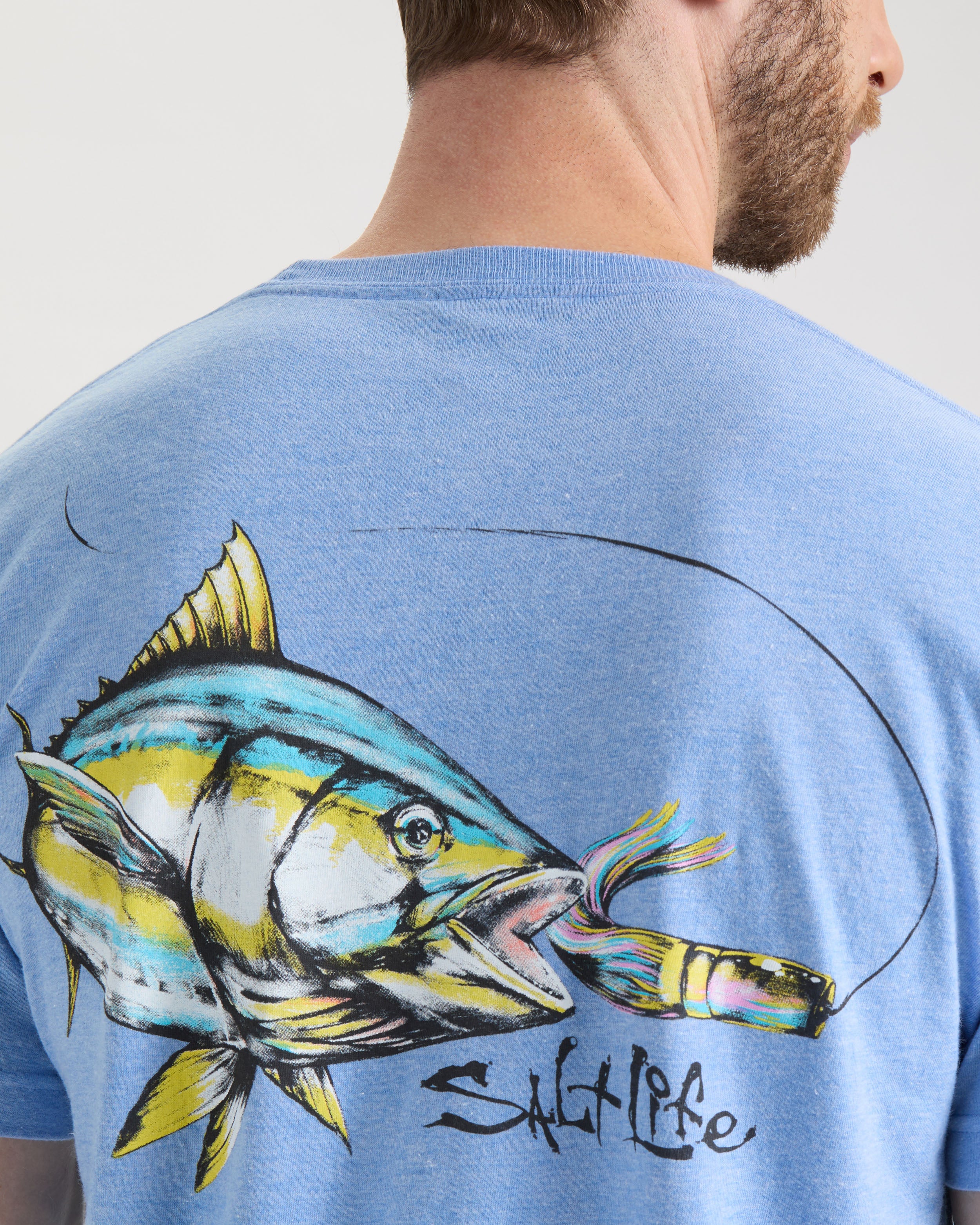 Men's Big Tuna Short Sleeve Tee - Image 5