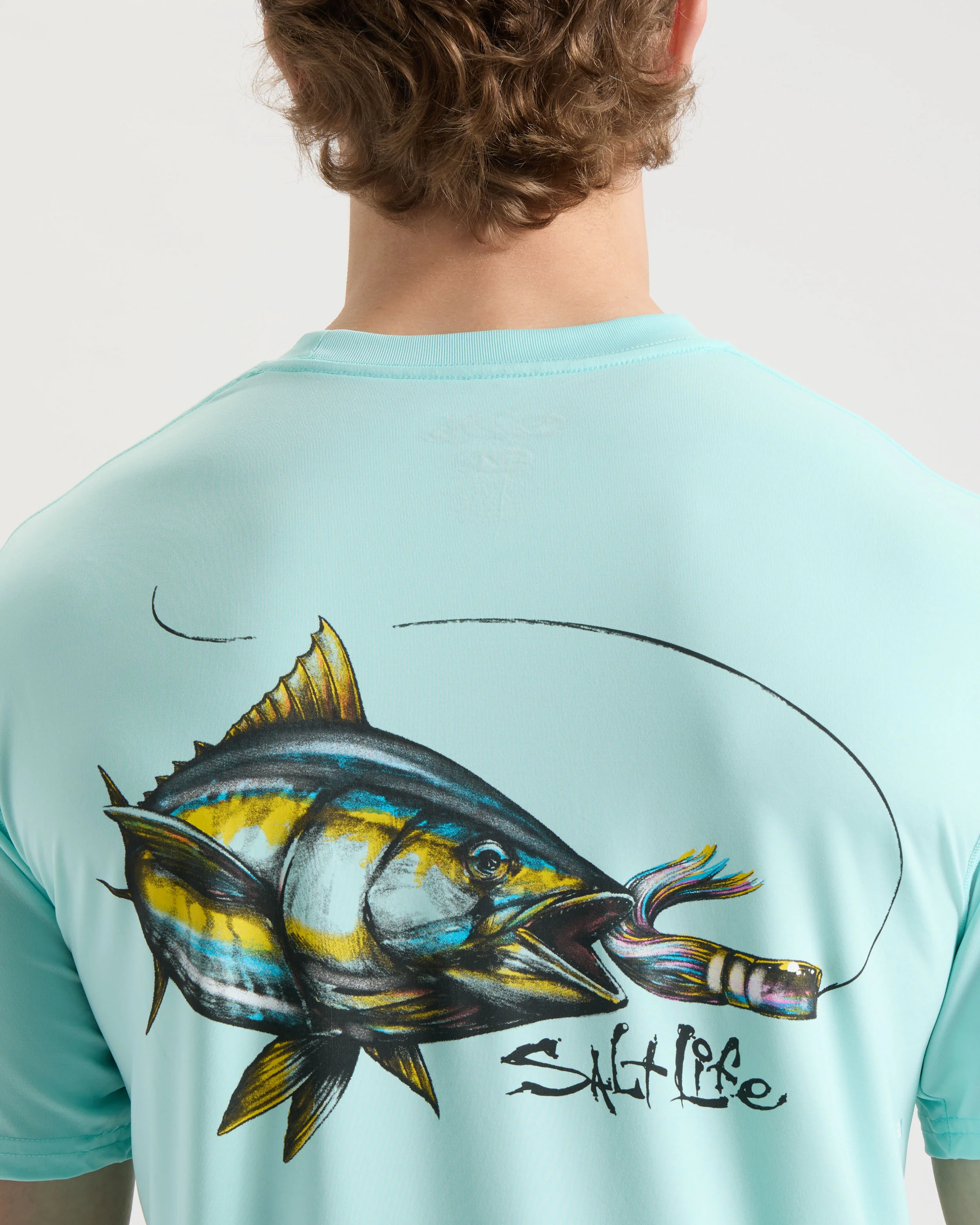 Men's Big Tuna SLX Performance Short Sleeve Shirt - Image 5