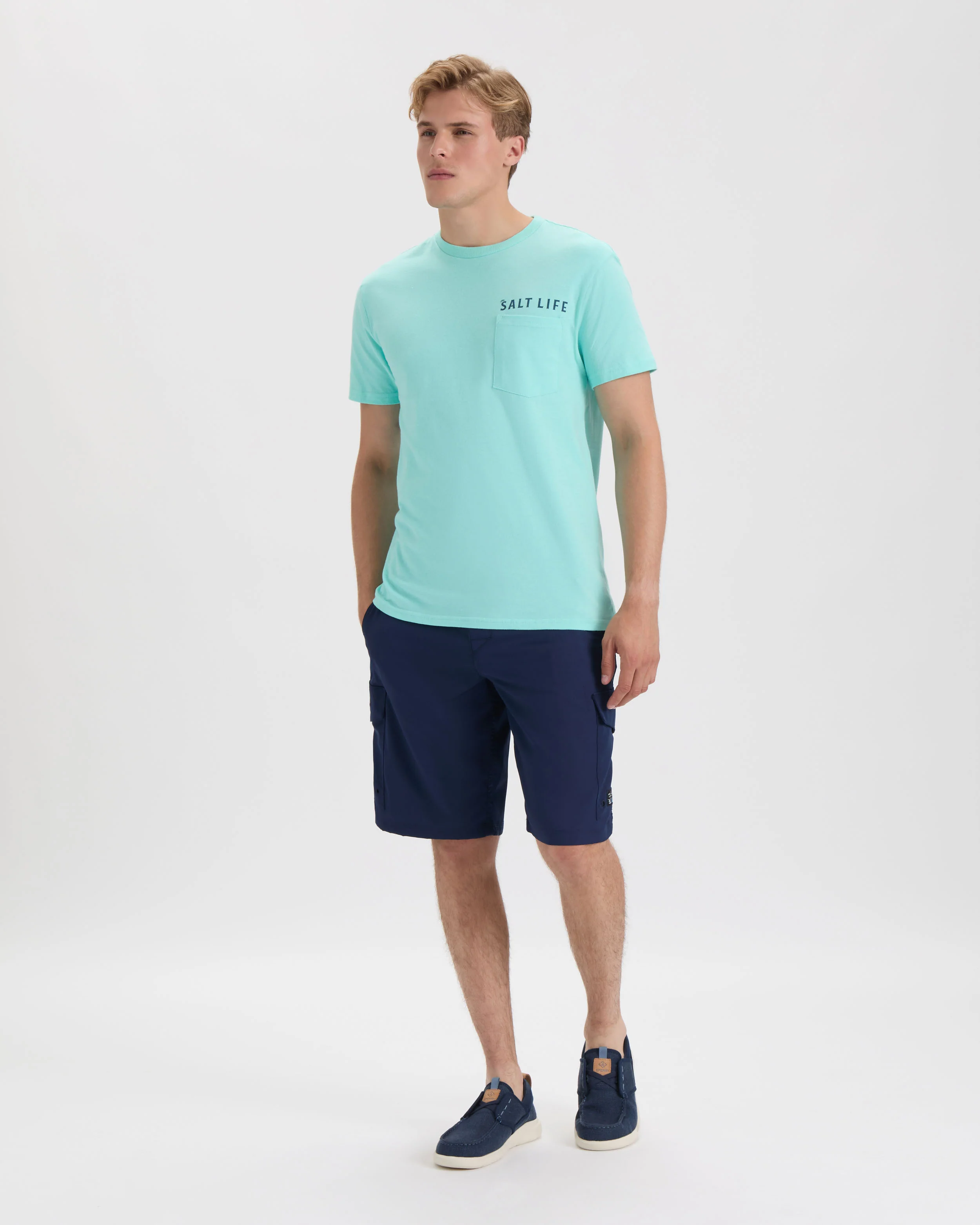 Men’s Blue Storm Brew Short Sleeve Tee - Image 6