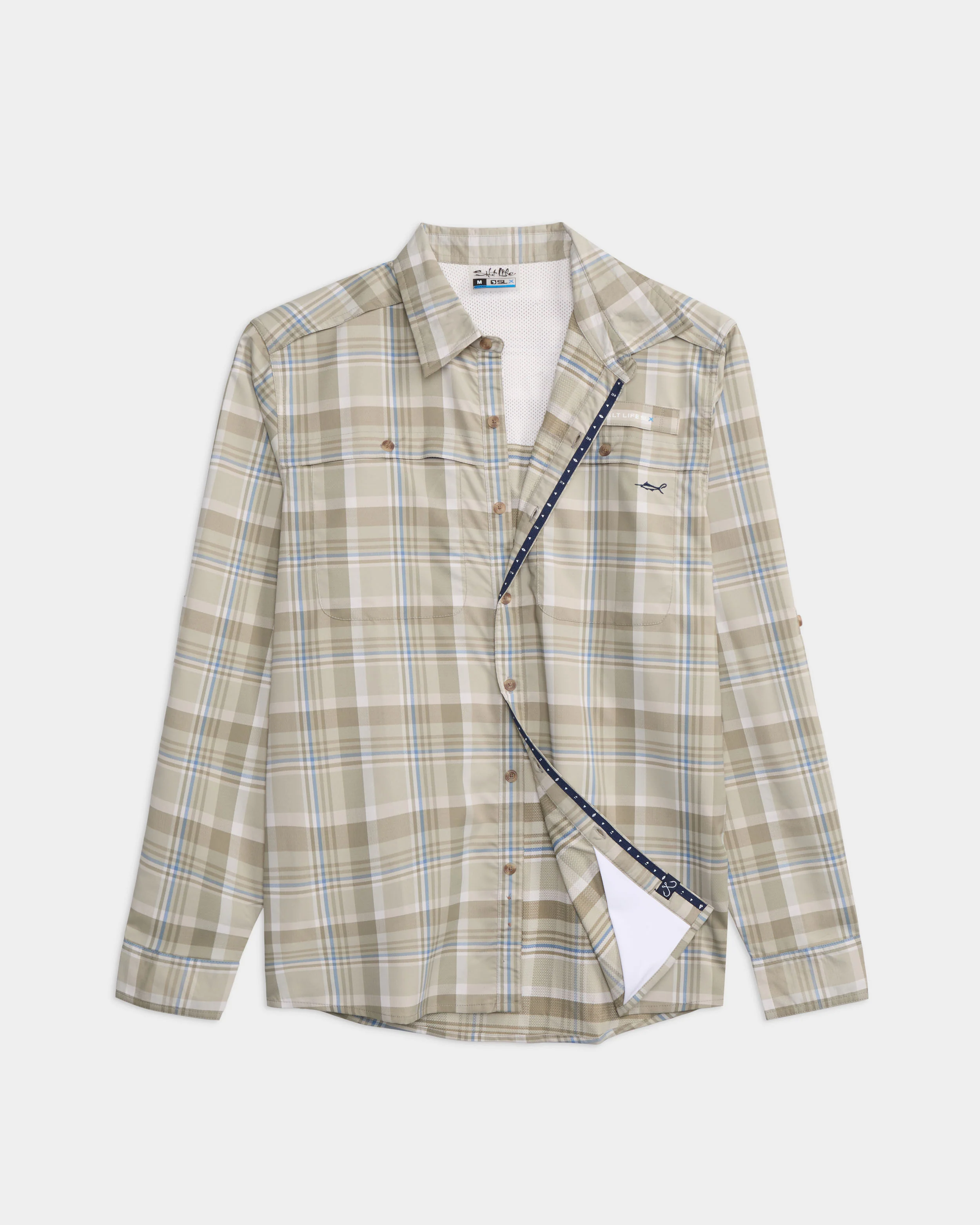 Men's Breezers Performance SLX Long Sleeve Shirt - Image 7