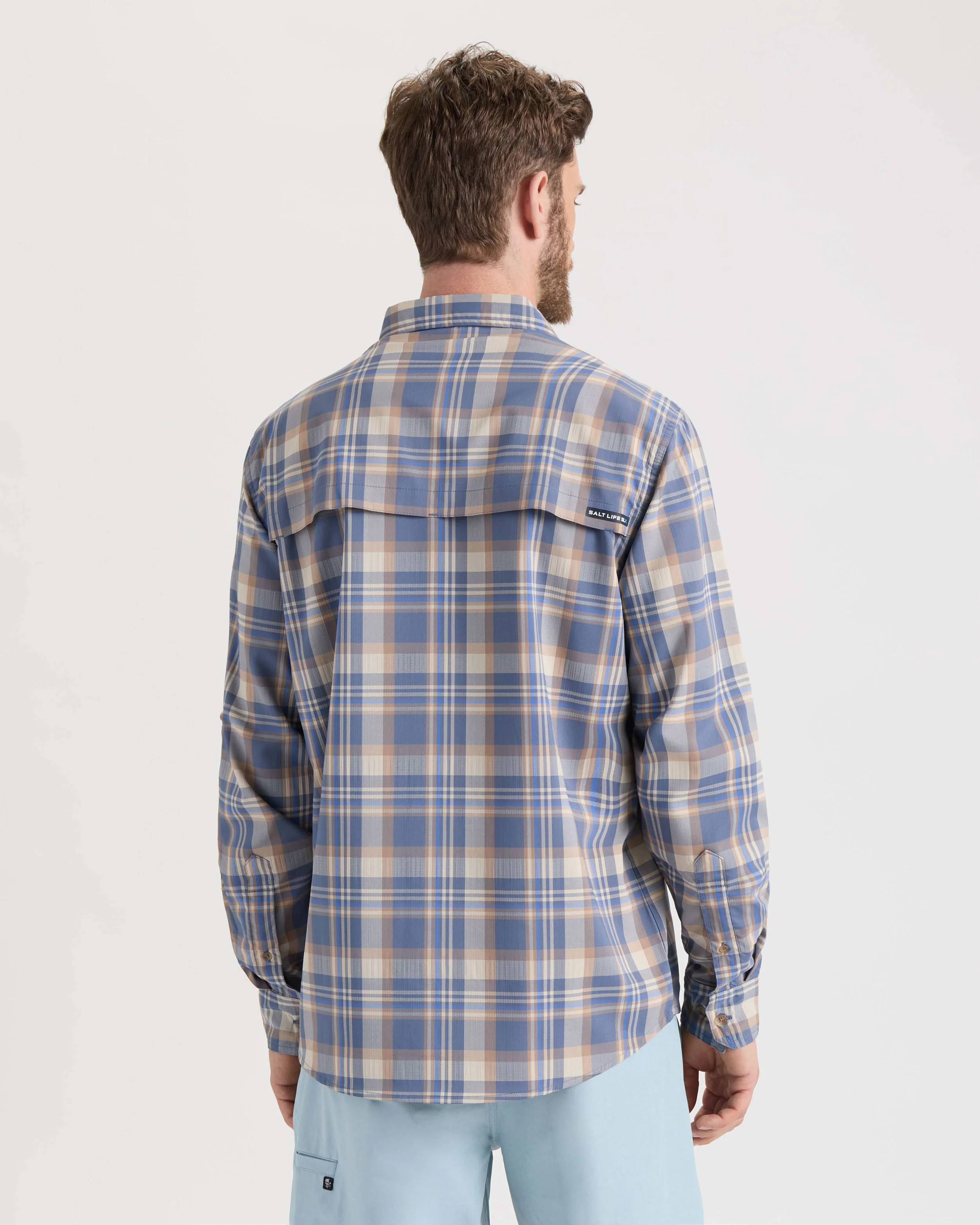 Men's Breezers Performance SLX Long Sleeve Shirt - Image 4