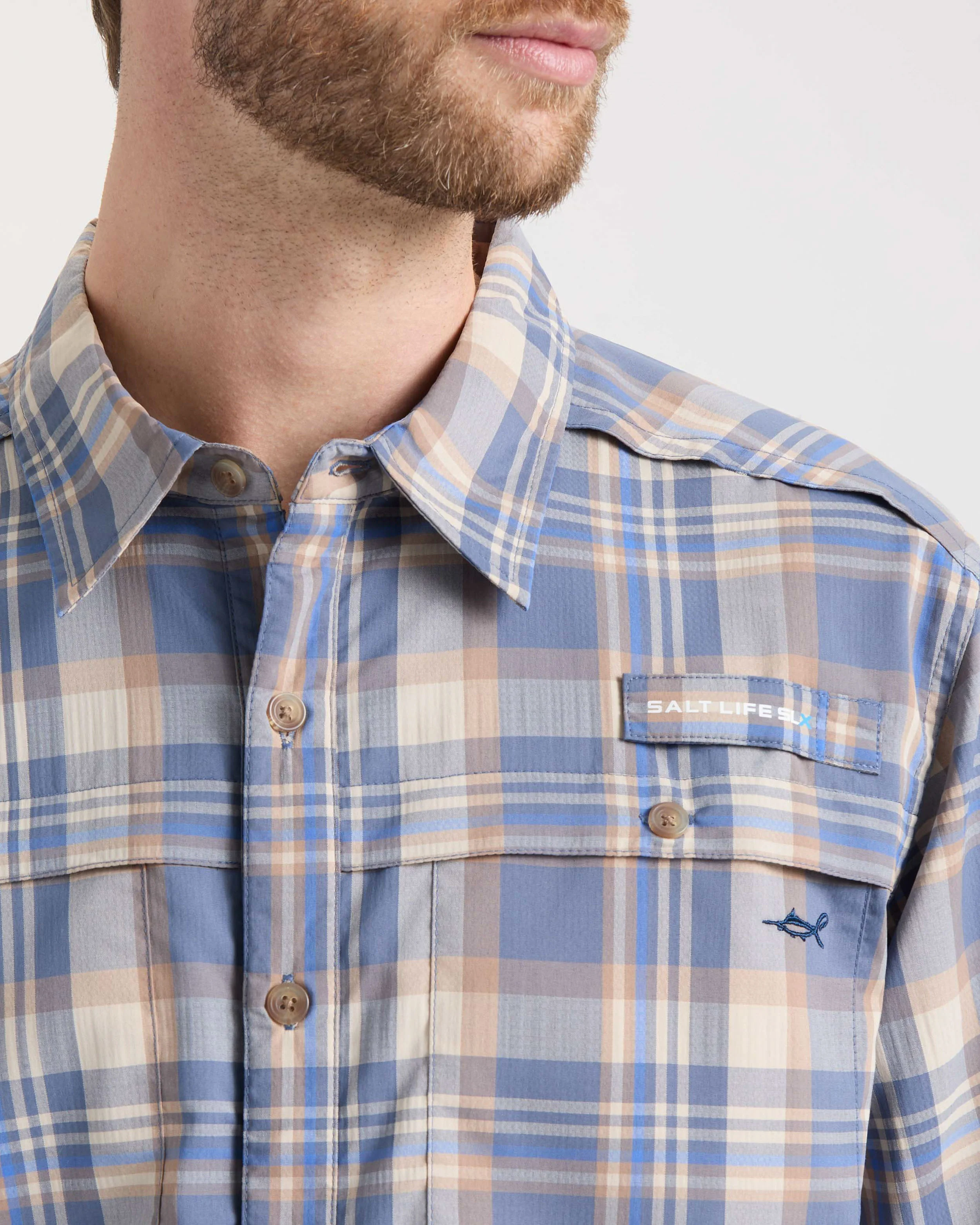 Men's Breezers Performance SLX Long Sleeve Shirt - Image 5