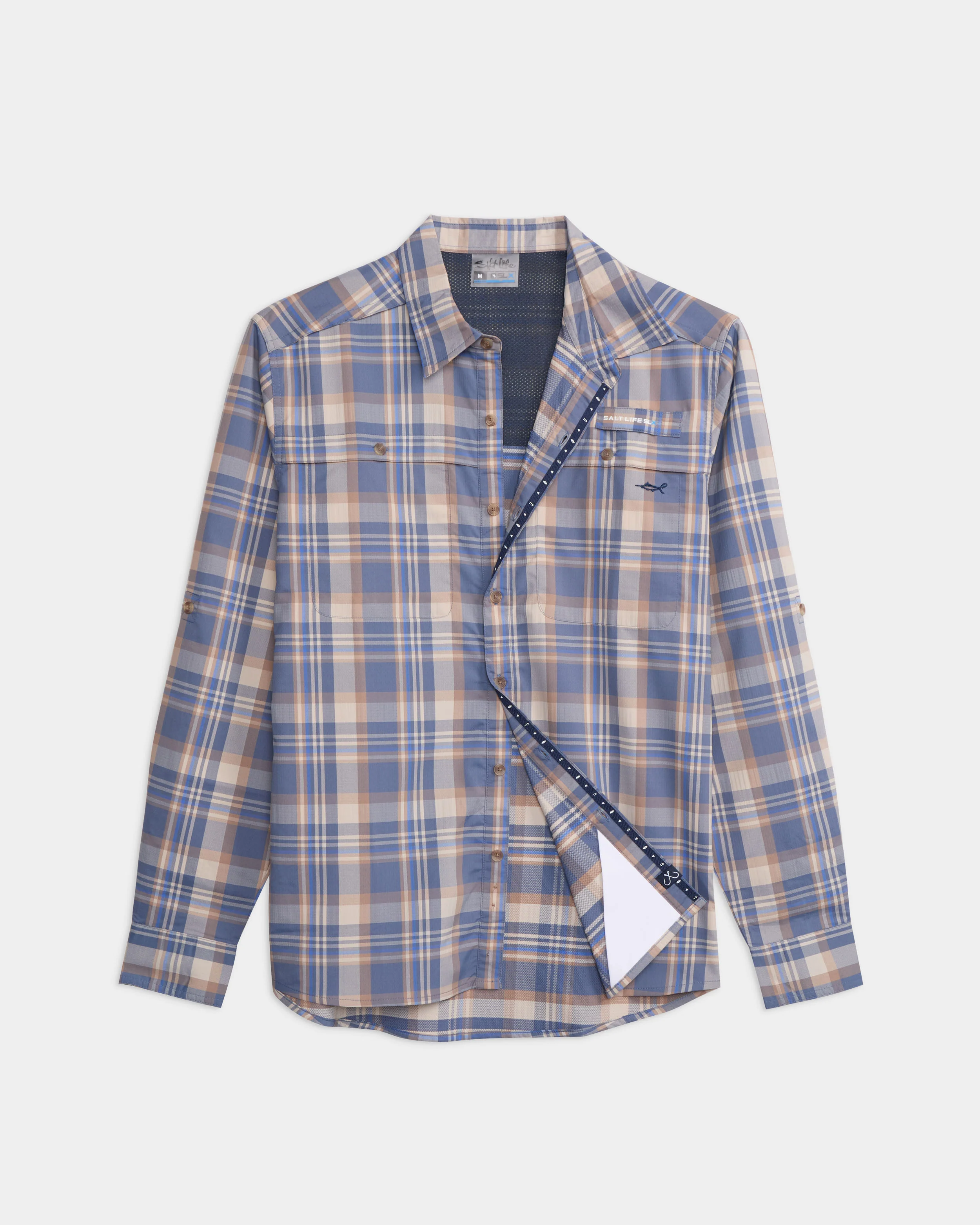 Men's Breezers Performance SLX Long Sleeve Shirt - Image 7