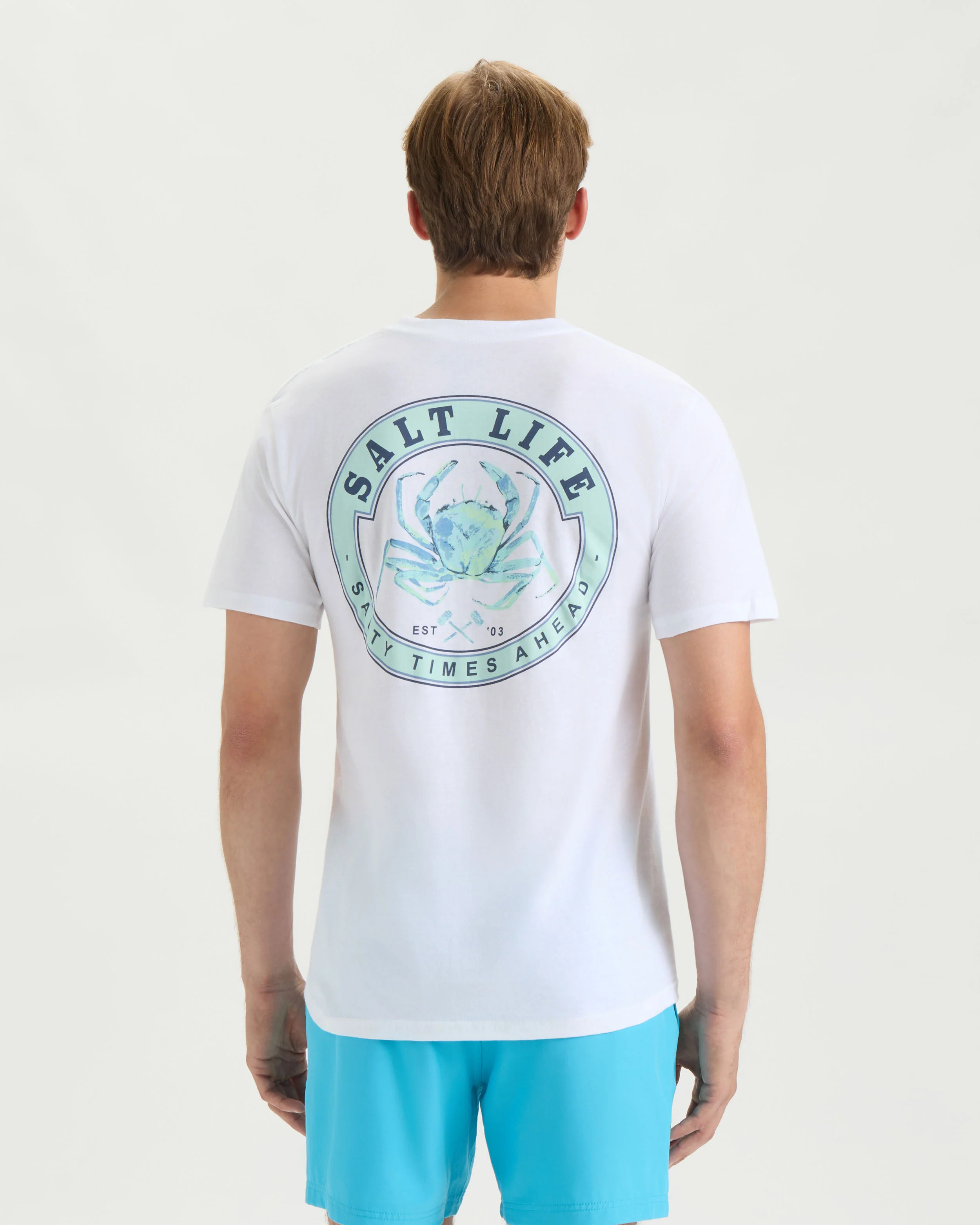Men's Buoyant Crab Short Sleeve Tee - Image 4