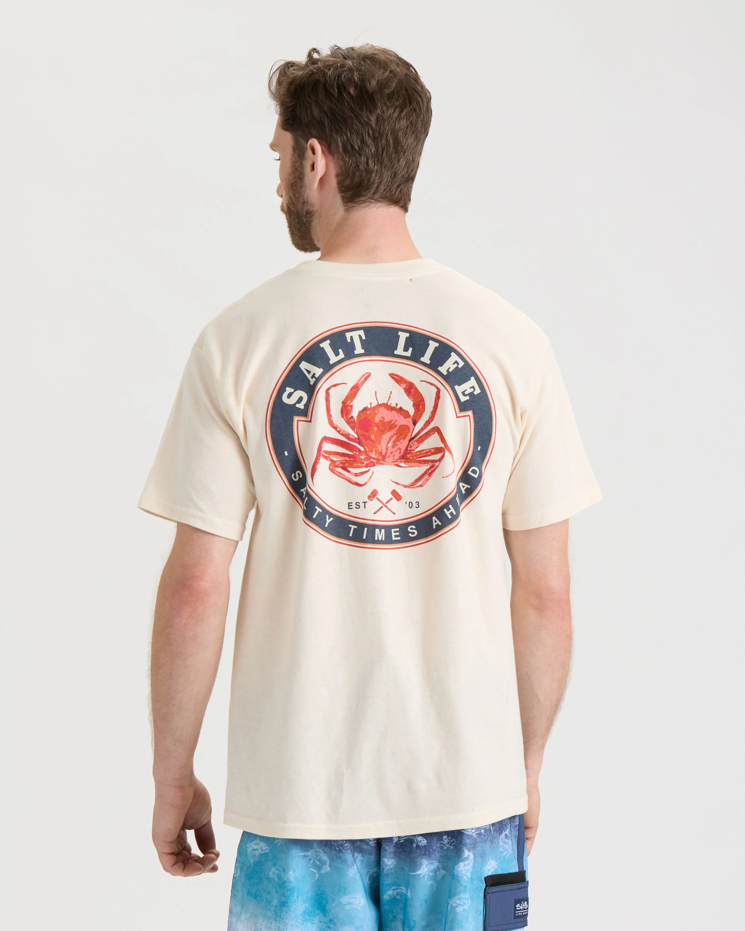 Men's Buoyant Crab Short Sleeve Tee - Image 4