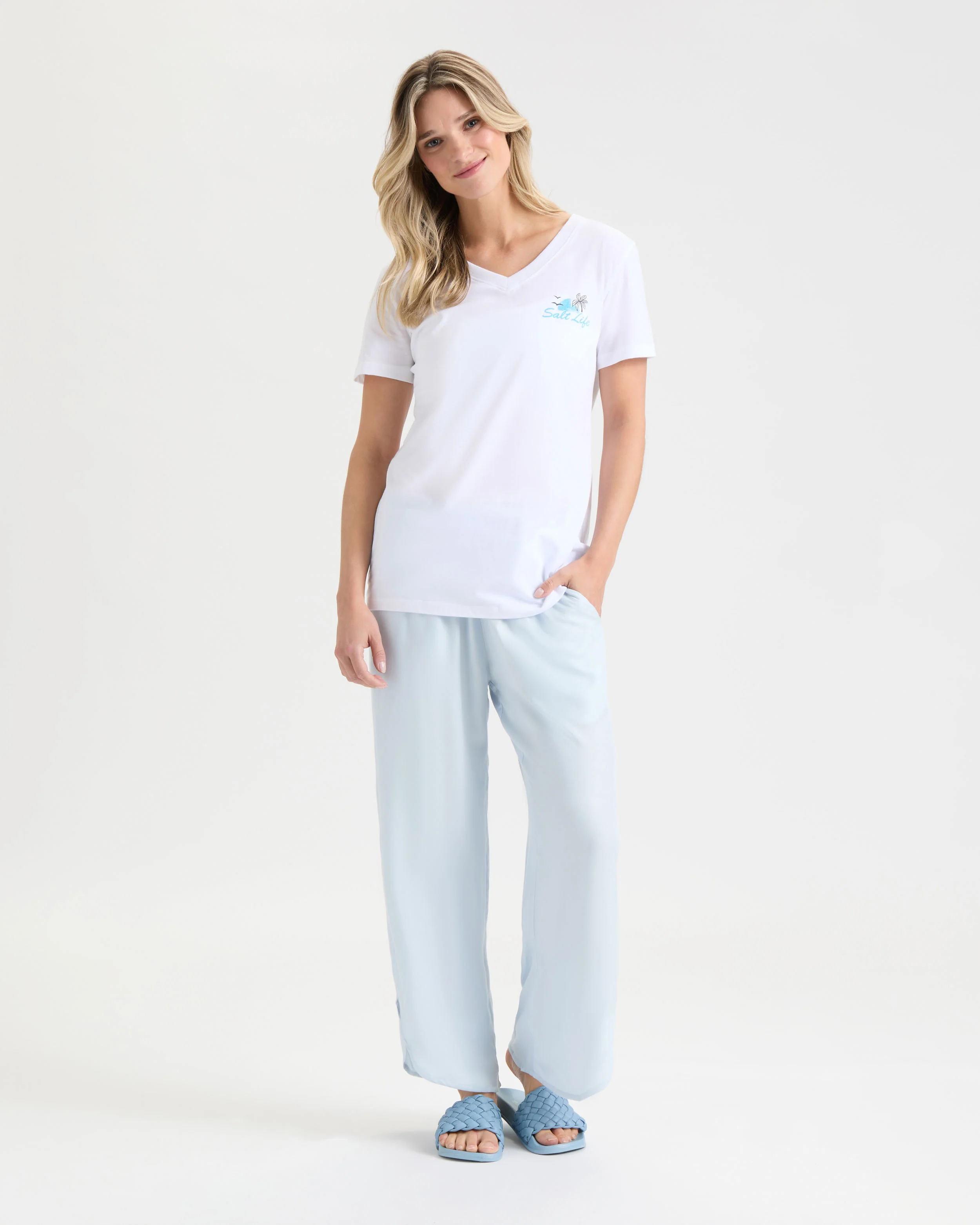Women's By The Sea Wide Leg Pants - Image 6