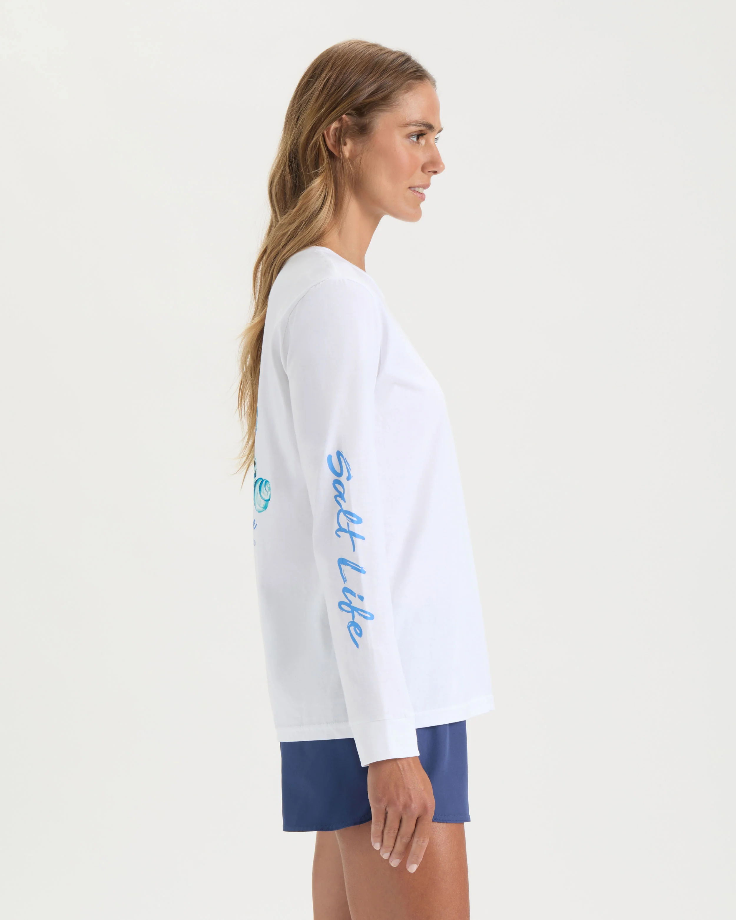 Women’s By the Seashore Long Sleeve Shirt - Image 3