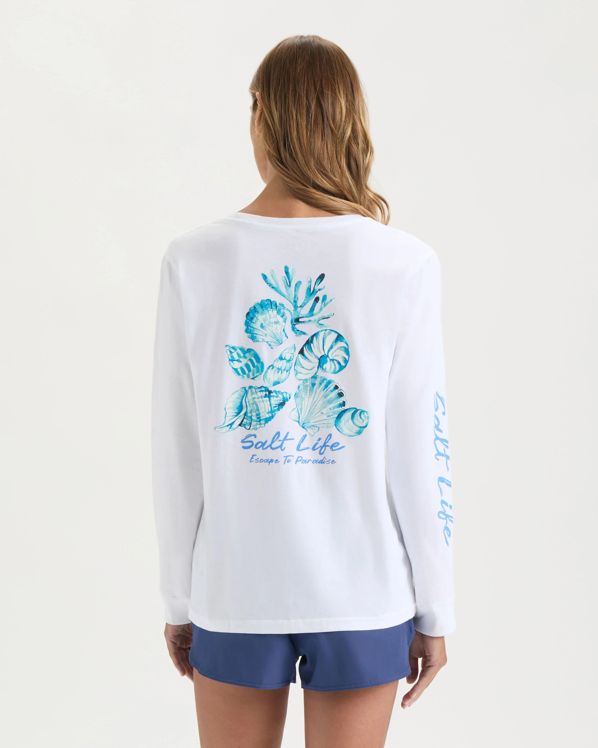 Women’s By the Seashore Long Sleeve Shirt - Image 4