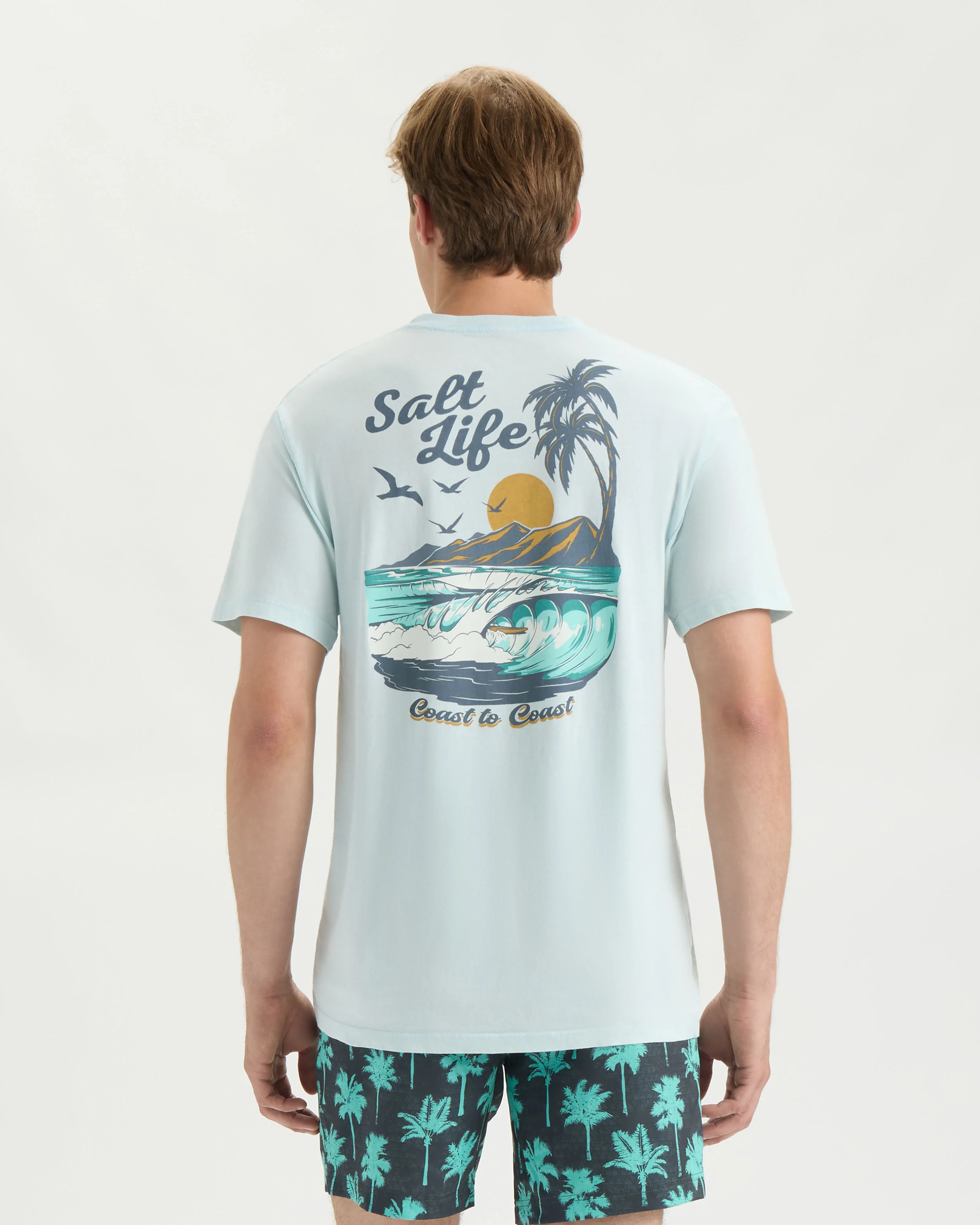 Men’s Coast Break Short Sleeve Tee - Image 4