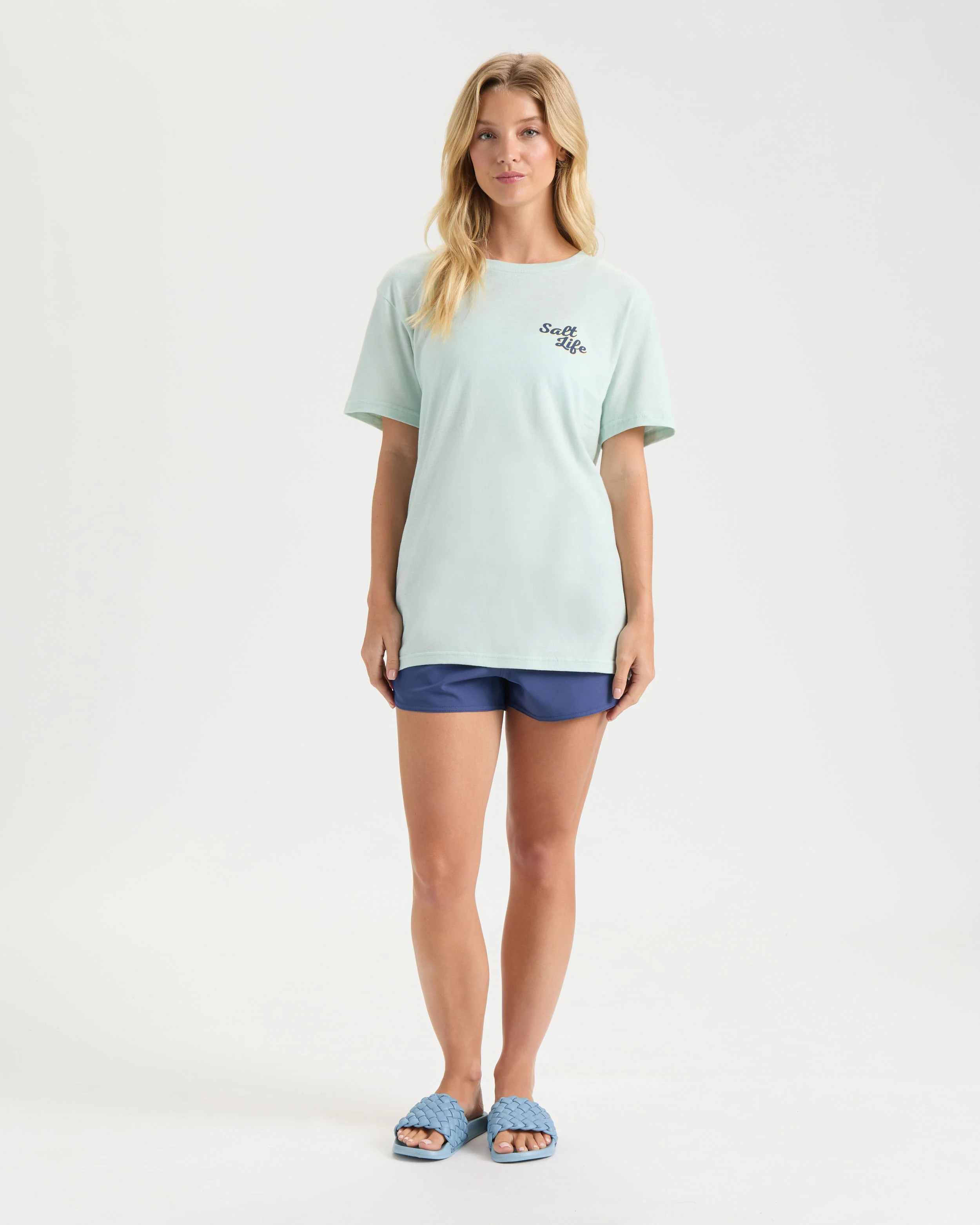 Women's Coastal Break V-neck Tee - Image 6