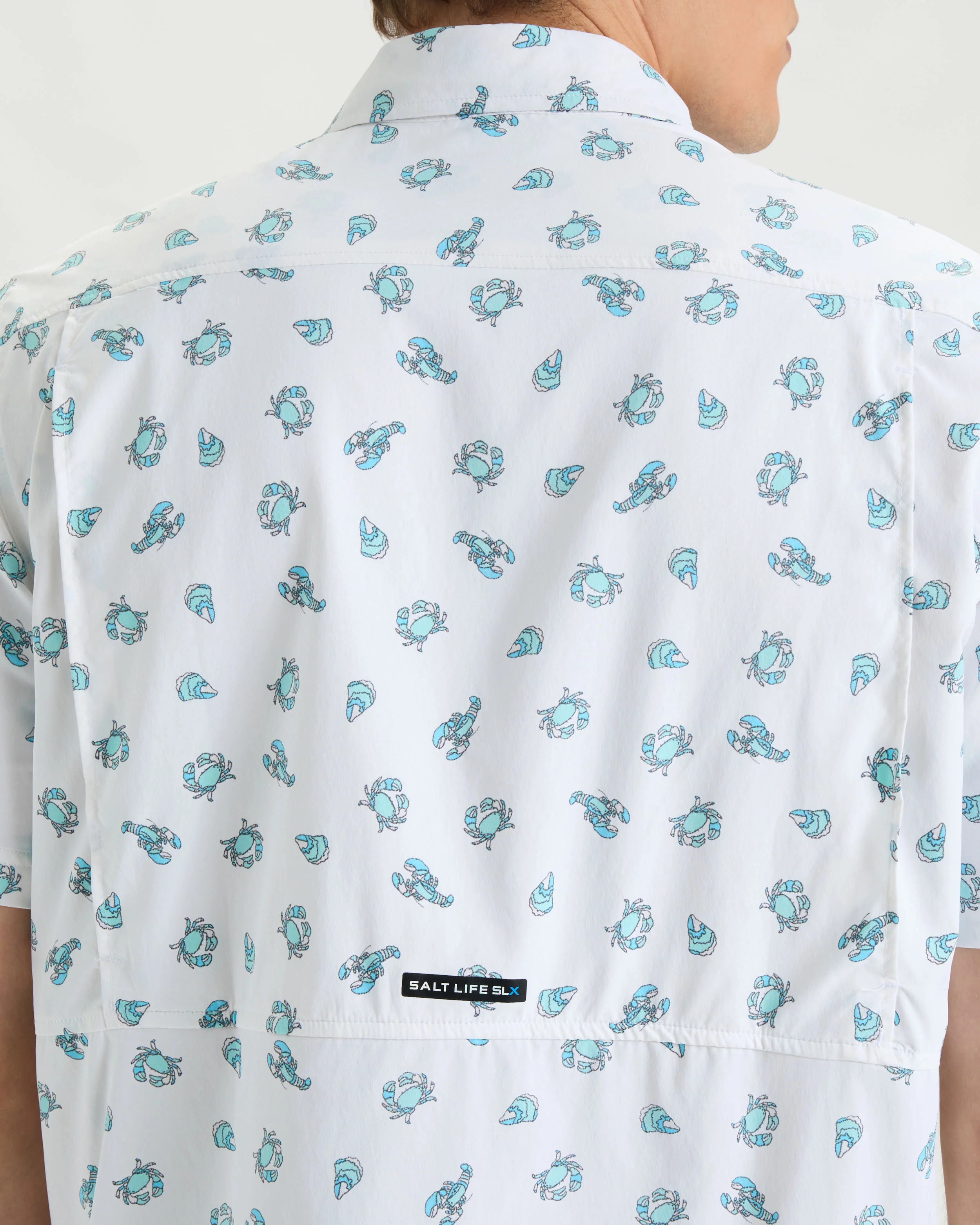 Men's Crustacean Life Woven Shirt - Image 4