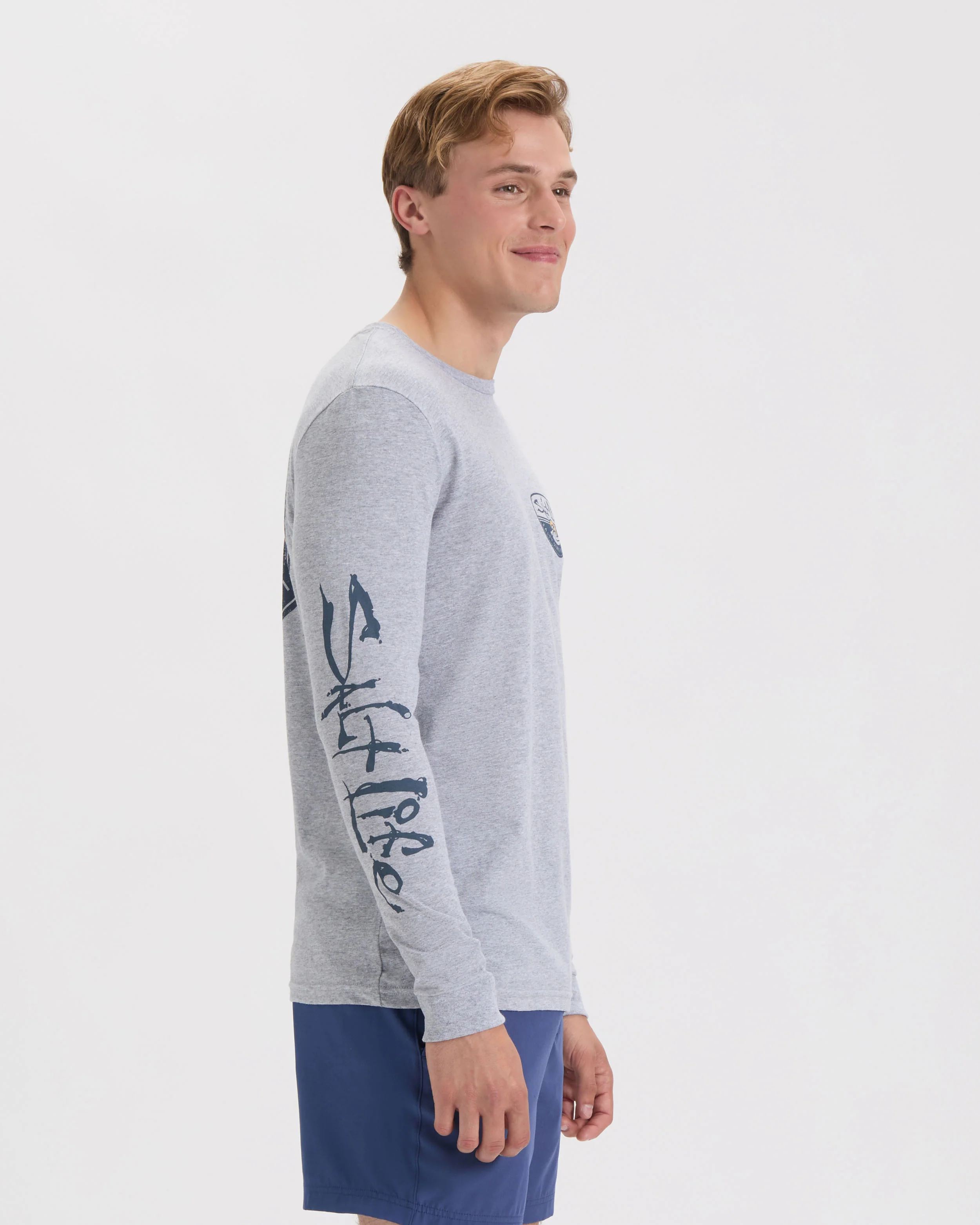 Men’s Daily Wave Long Sleeve Shirt - Image 3