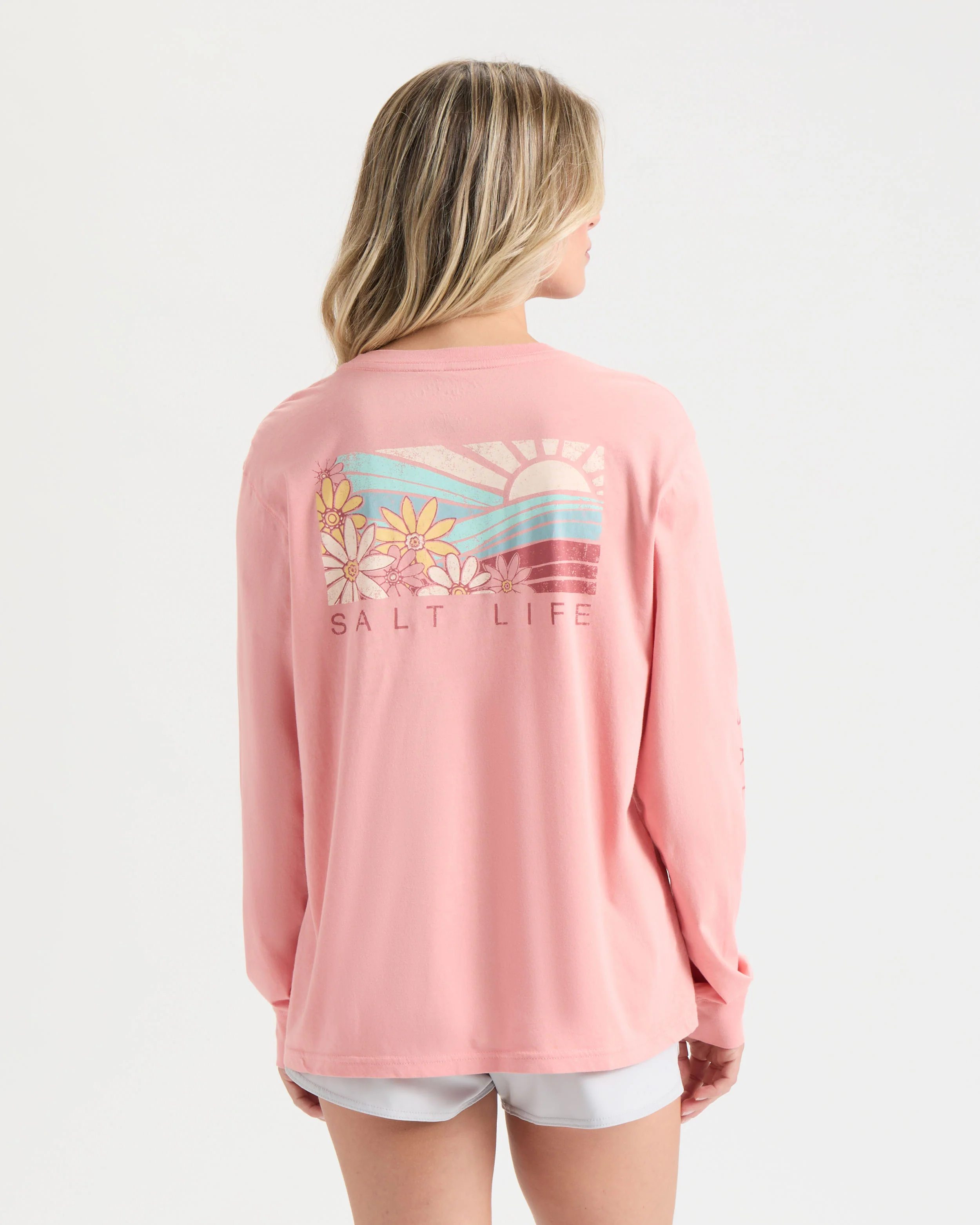 Women's Daisy Wave Long Sleeve Shirt - Image 3