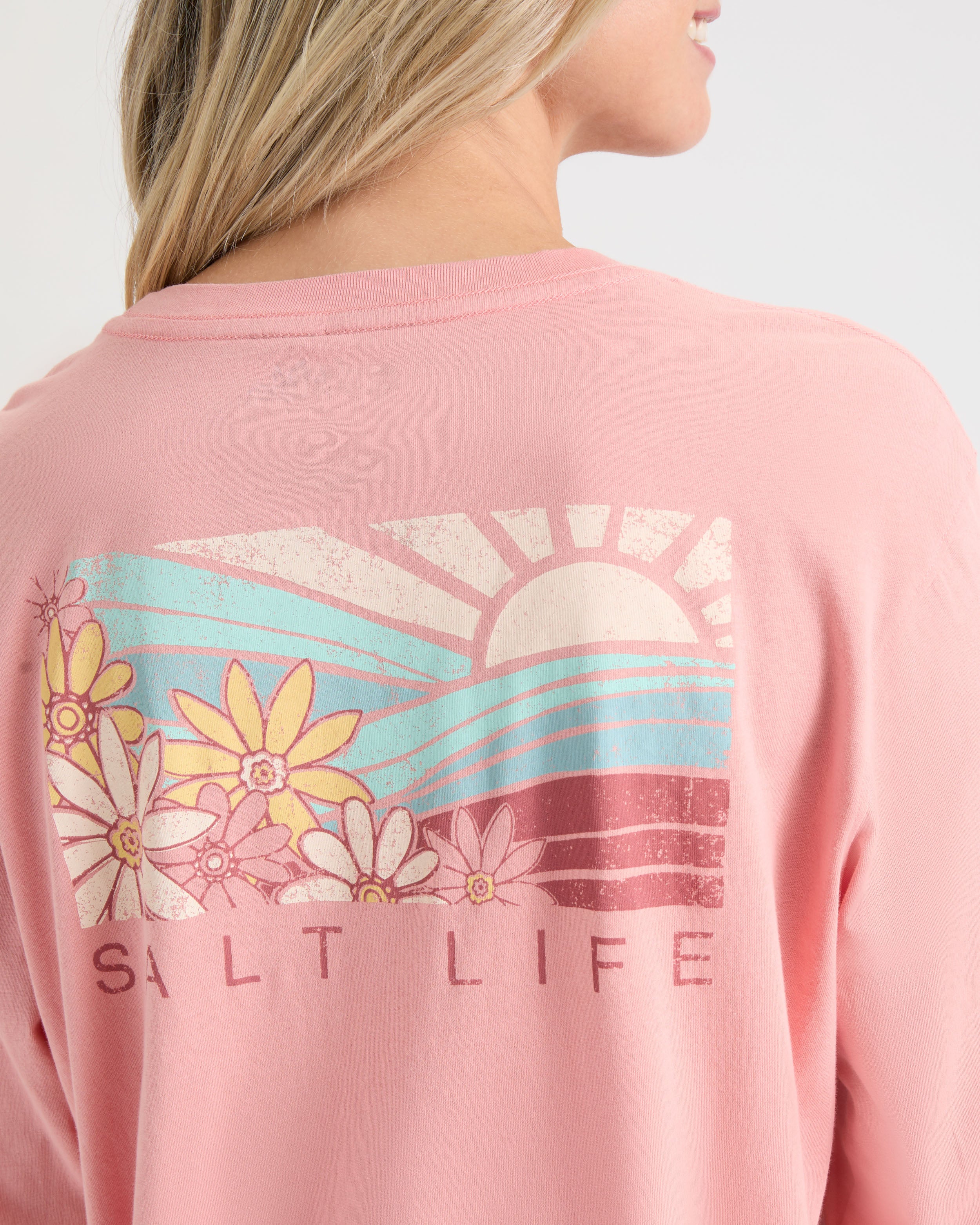 Women's Daisy Wave Long Sleeve Shirt - Image 5