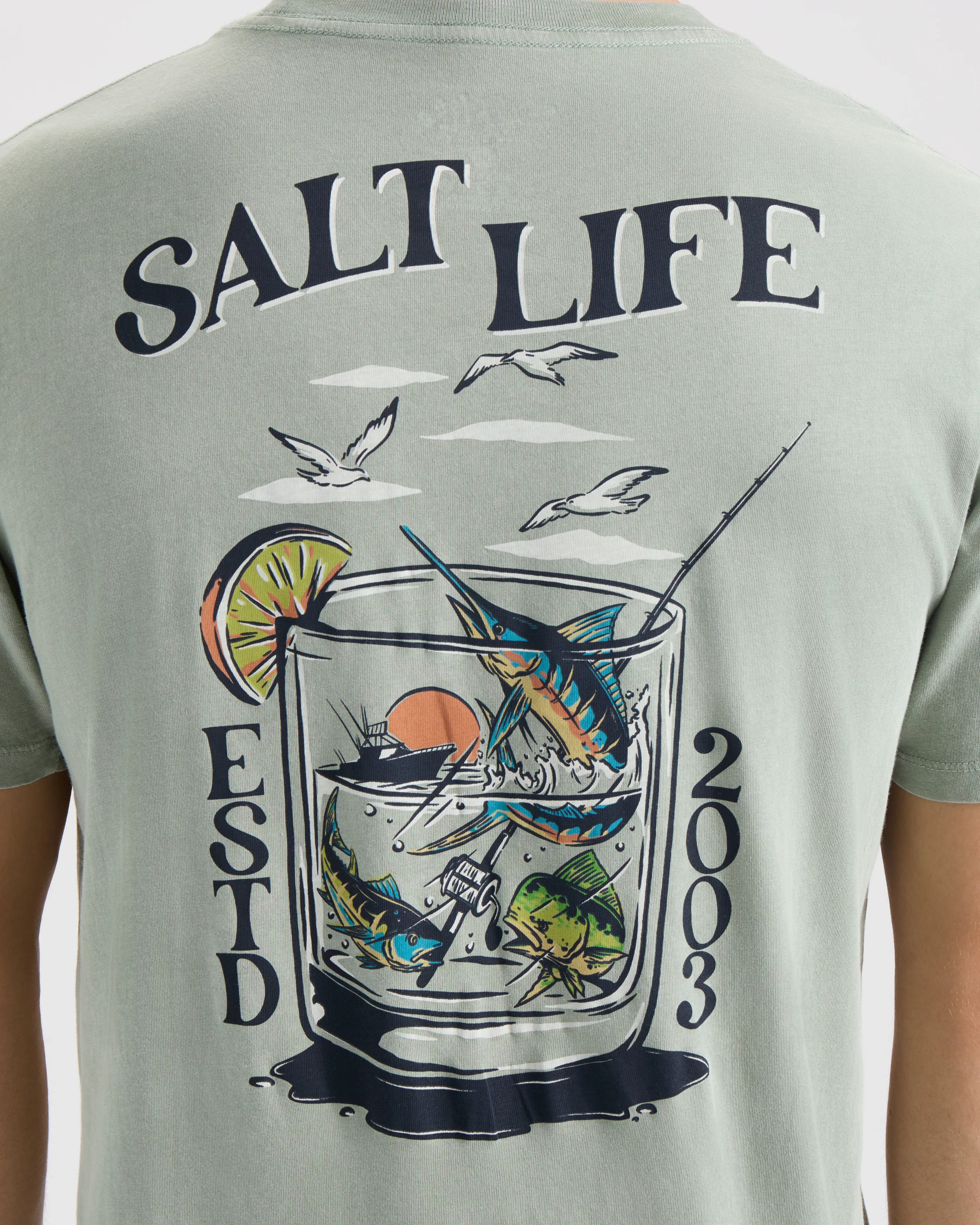 Men’s Deep Sea Libations Short Sleeve Tee - Image 5