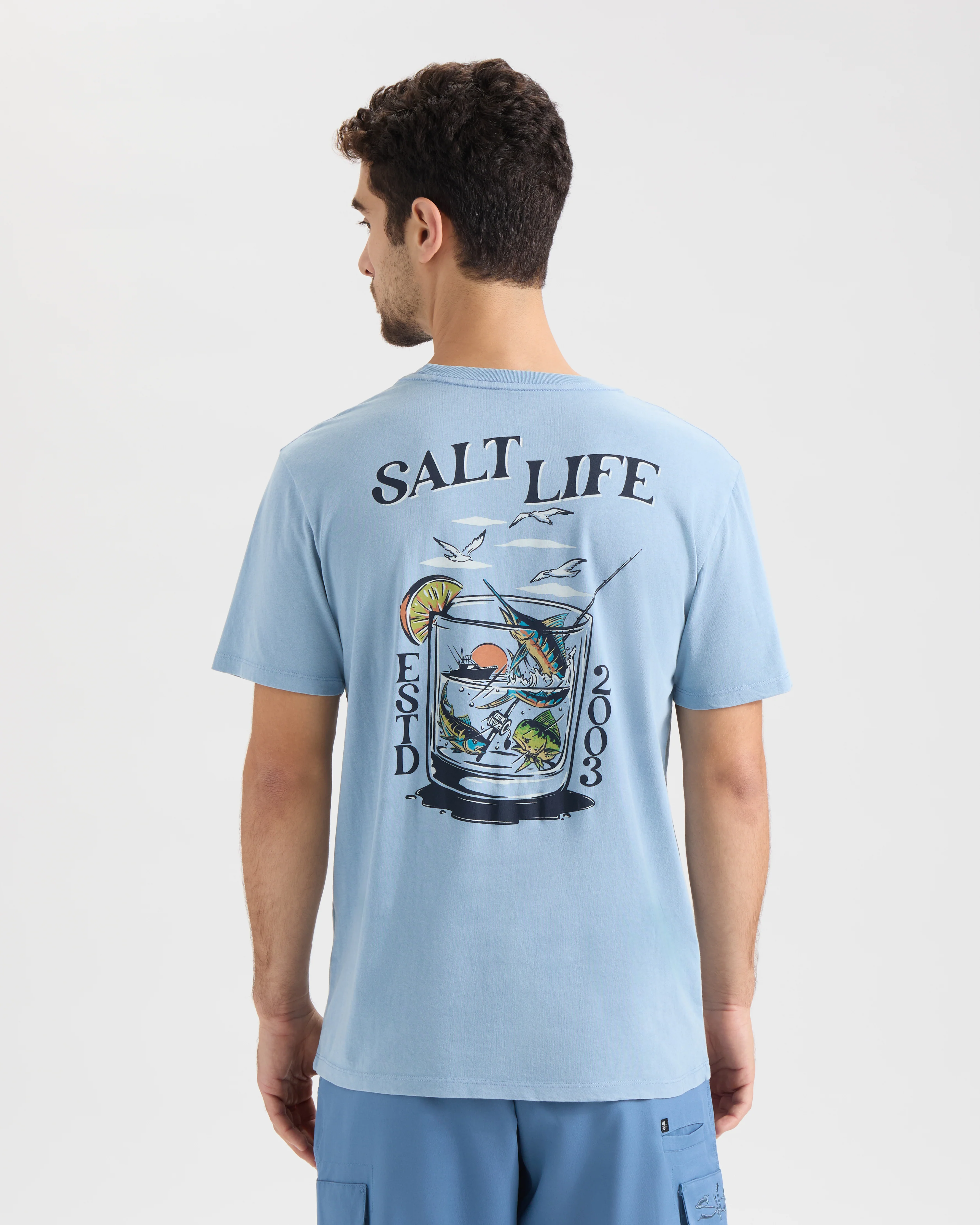 Men’s Deep Sea Libations Short Sleeve Tee - Image 4