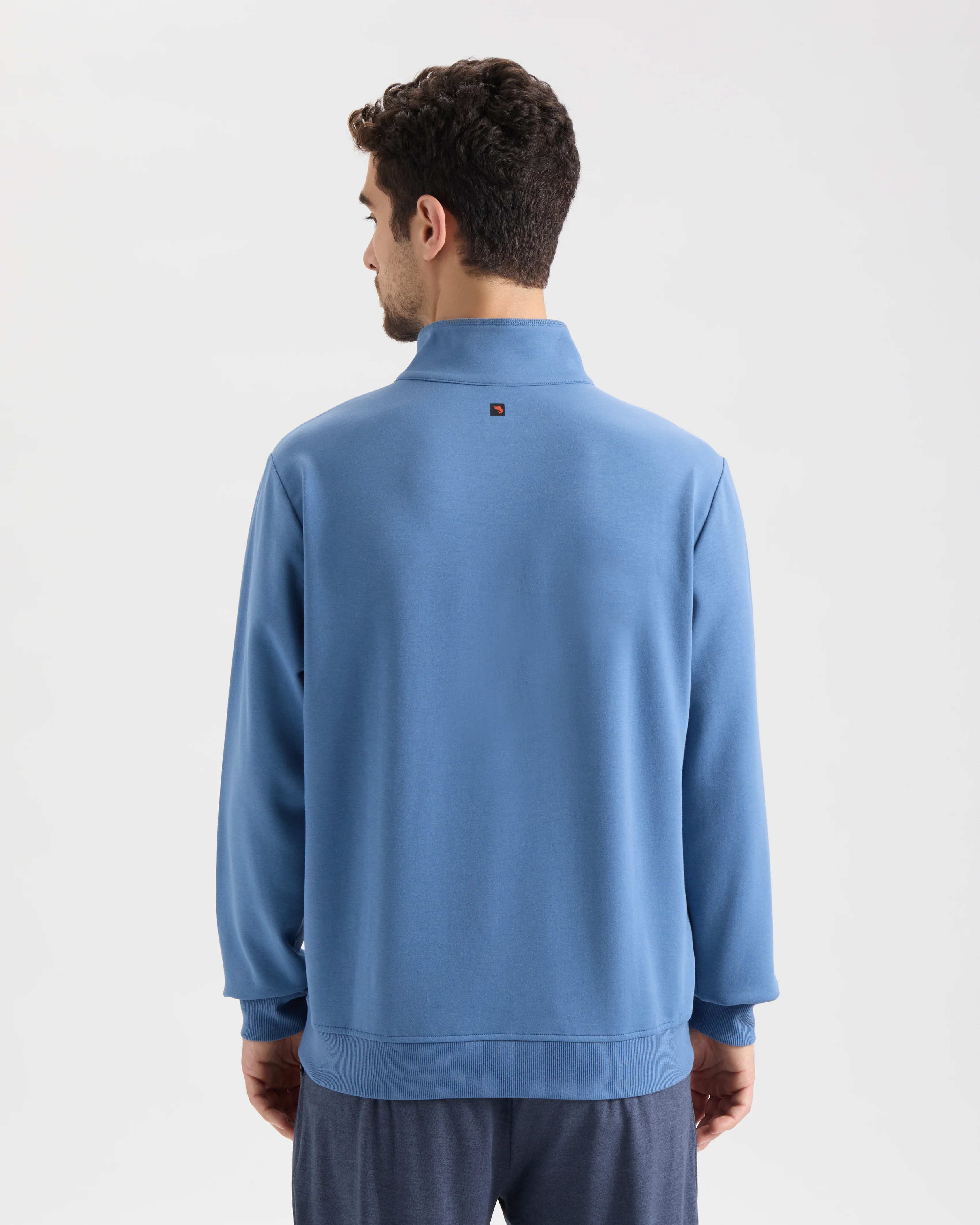 Men’s Dorsal Performance Scuba Mock Neck Pullover - Image 4