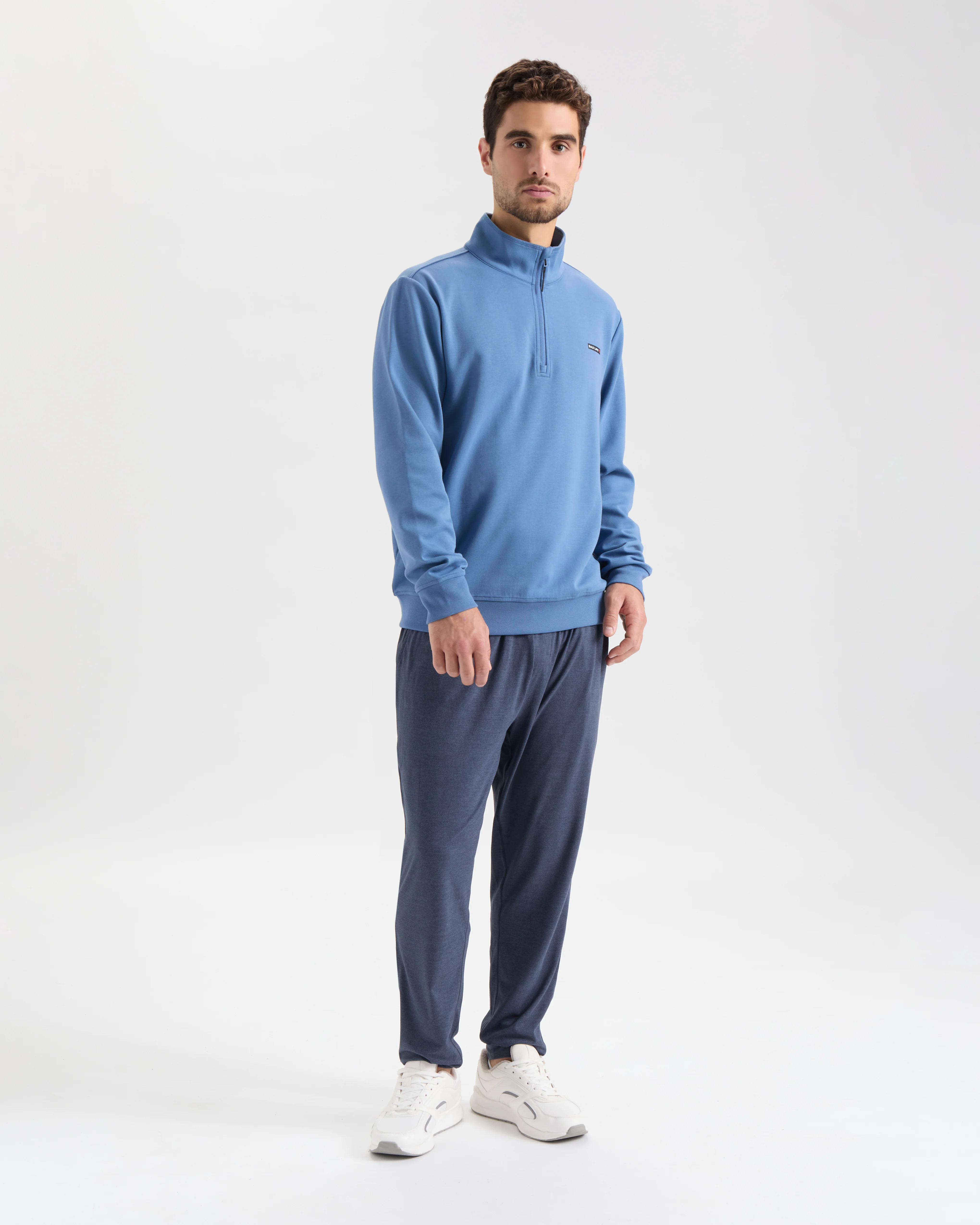 Men’s Dorsal Performance Scuba Mock Neck Pullover - Image 6