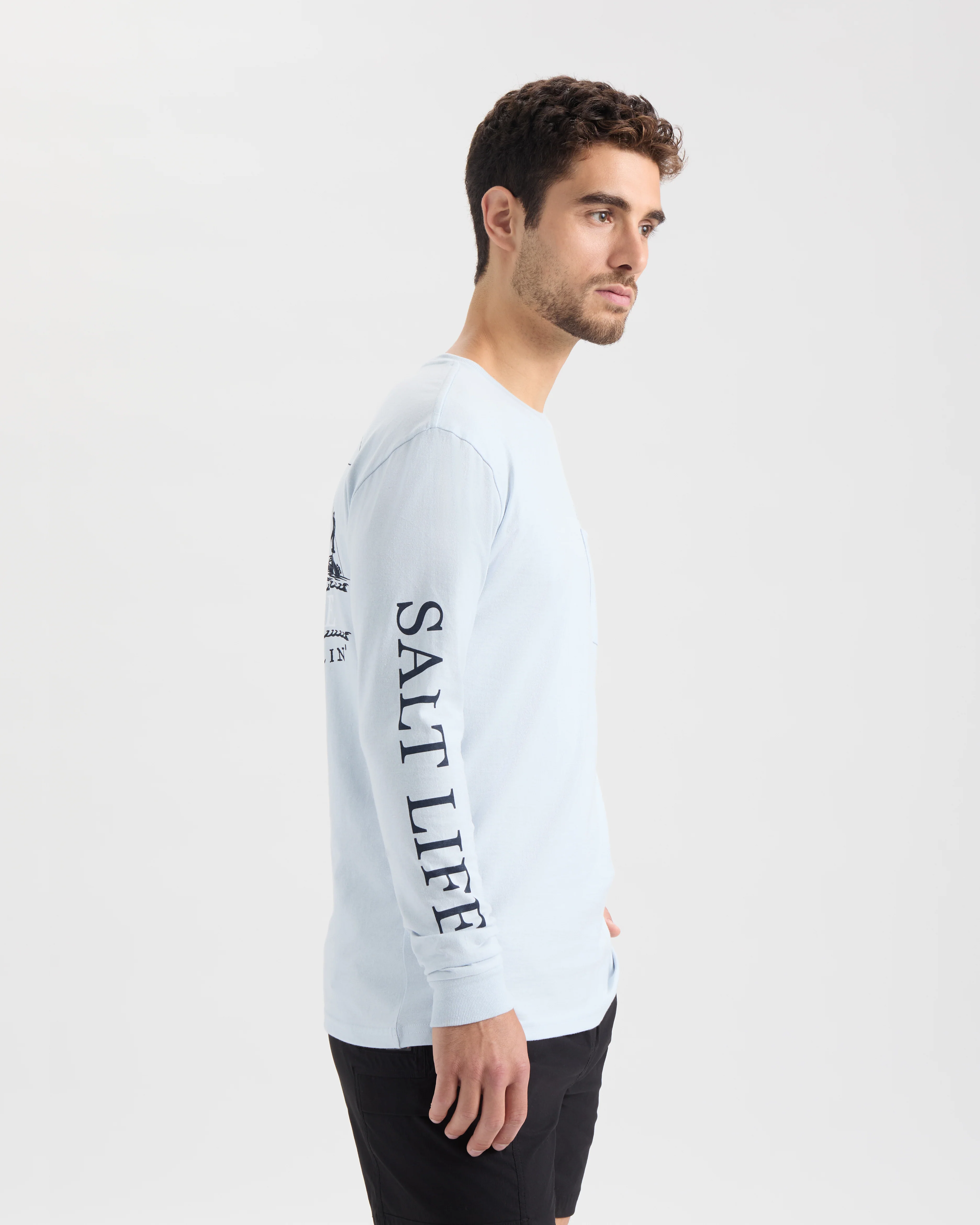 Men’s Double Haulin’ Long Sleeve Shirt - Image 3