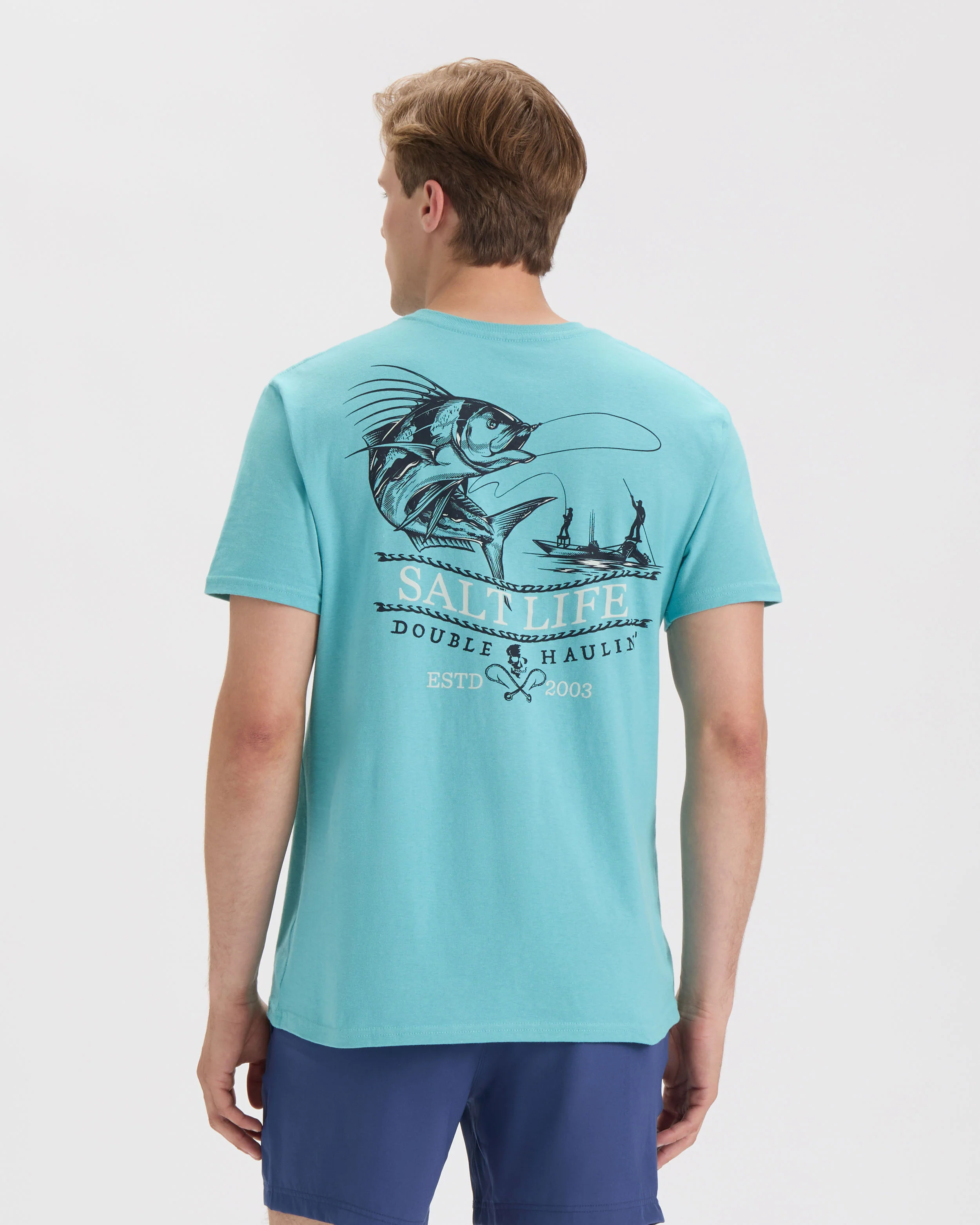 Men’s Double Haulin’ Short Sleeve Tee - Image 4