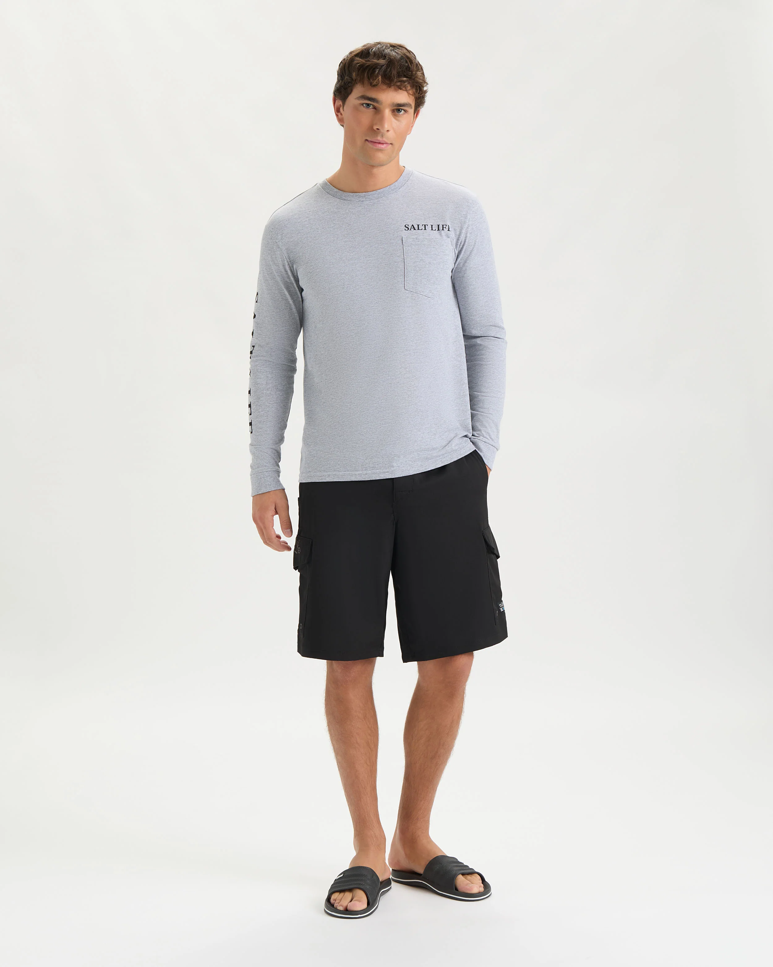 Men’s Hammerhead Time Long Sleeve Shirt - Image 6
