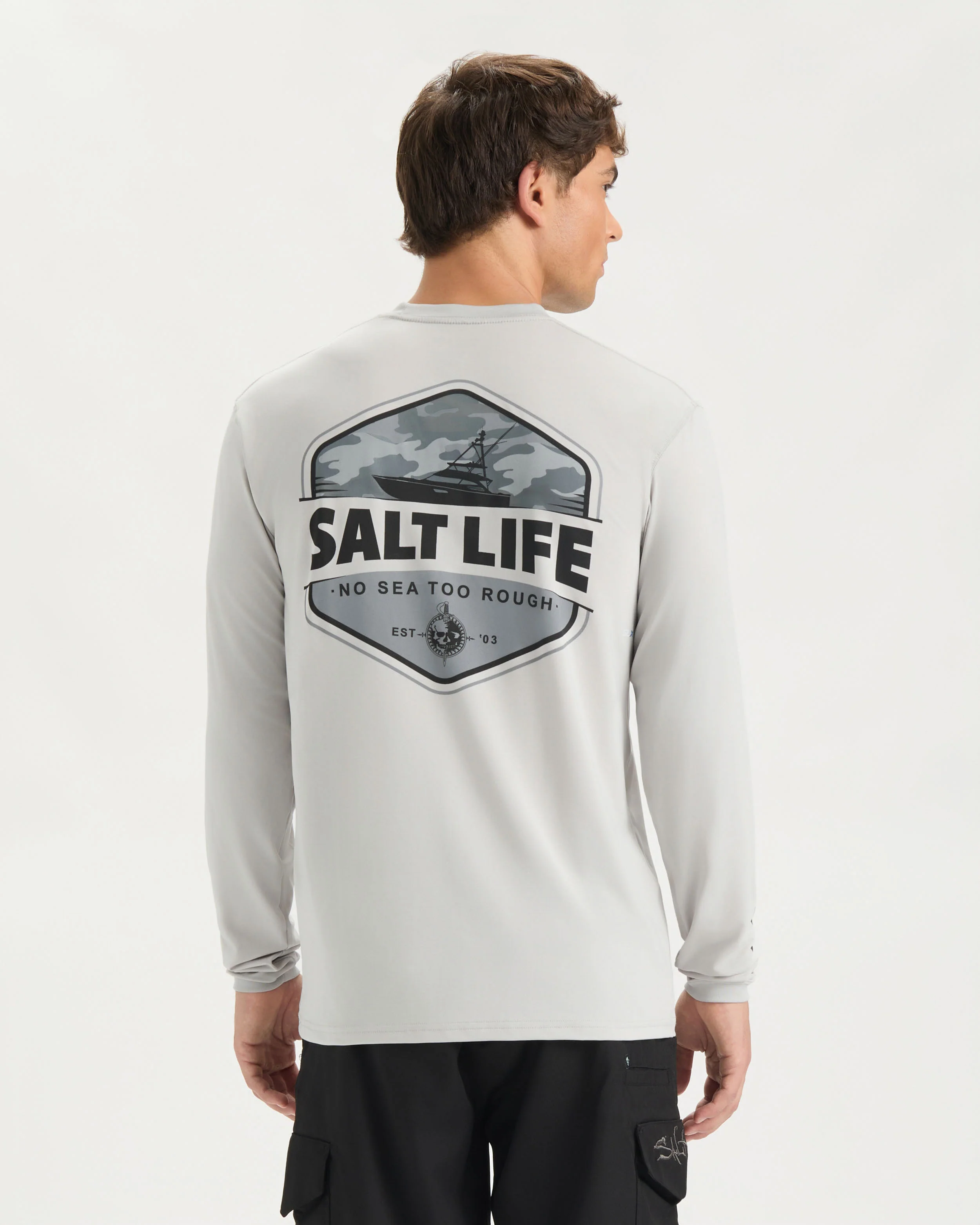 Men's Heavy Seas SLX Performance Long Sleeve Shirt - Image 4