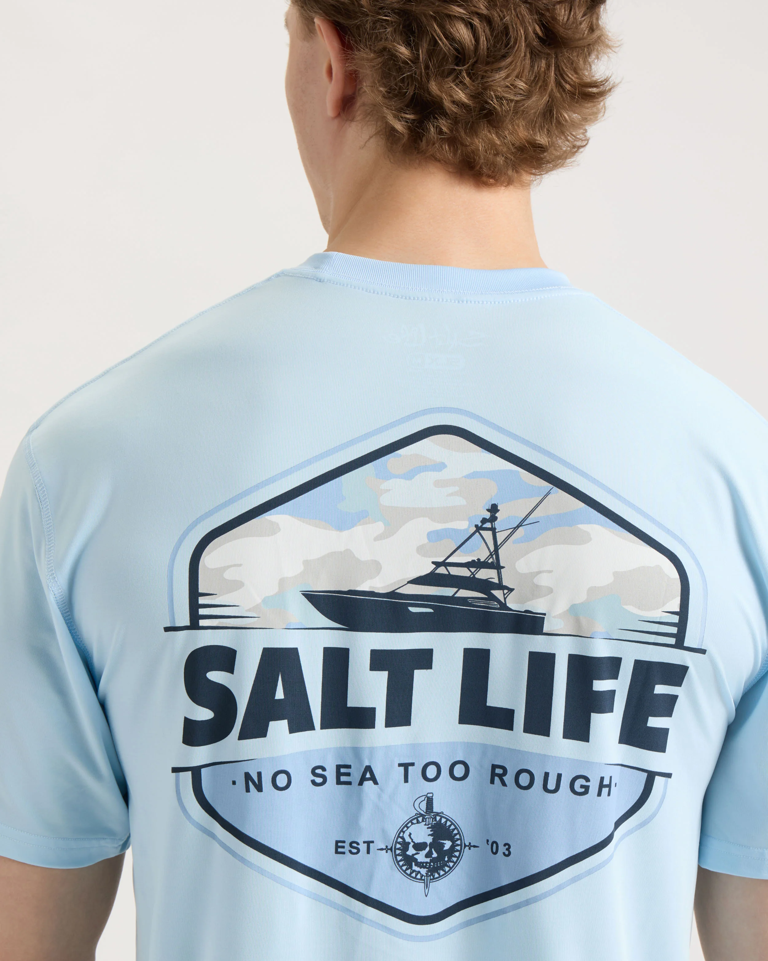 Men's Heavy Seas SLX Performance Short Sleeve Shirt - Image 5