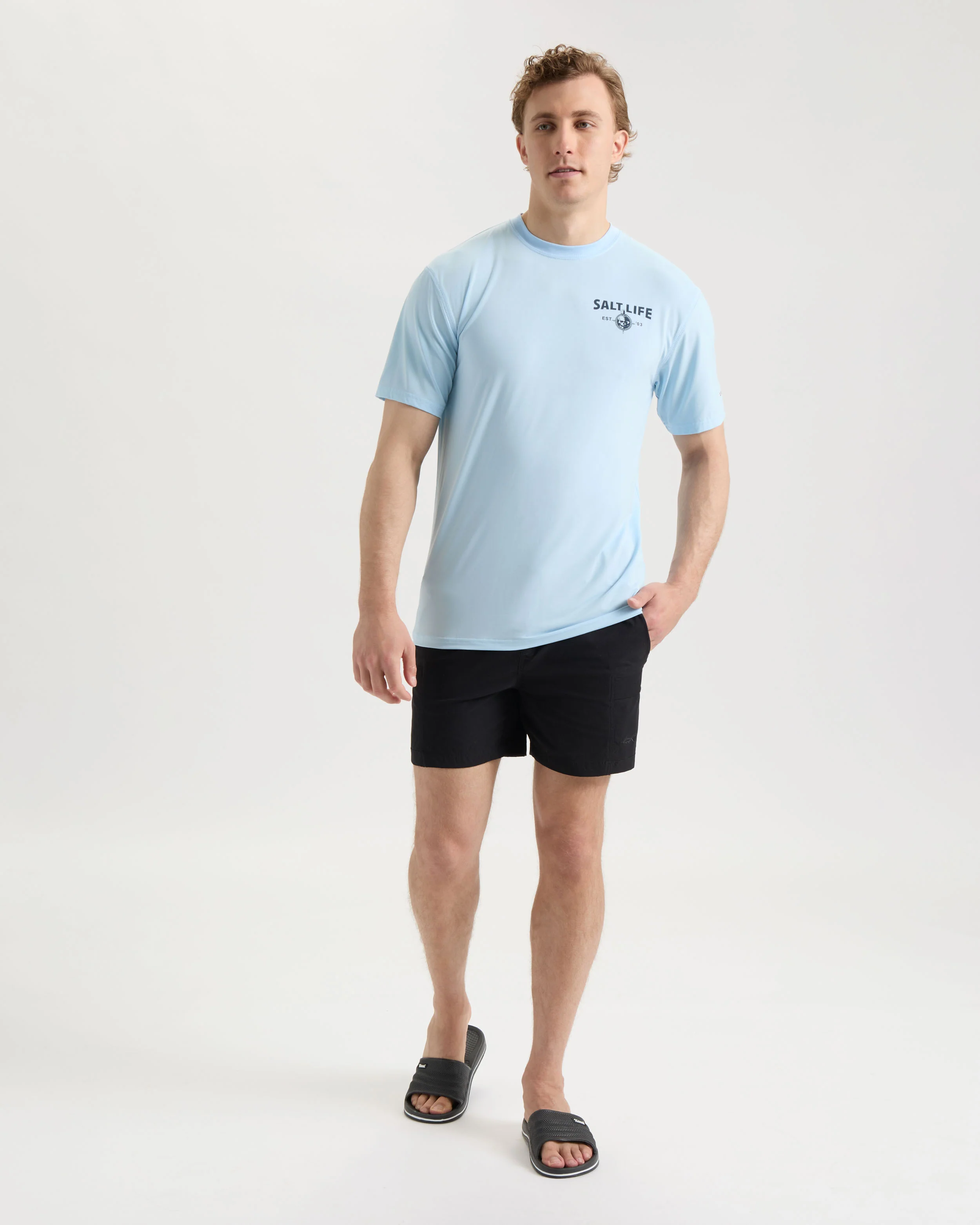 Men's Heavy Seas SLX Performance Short Sleeve Shirt - Image 6