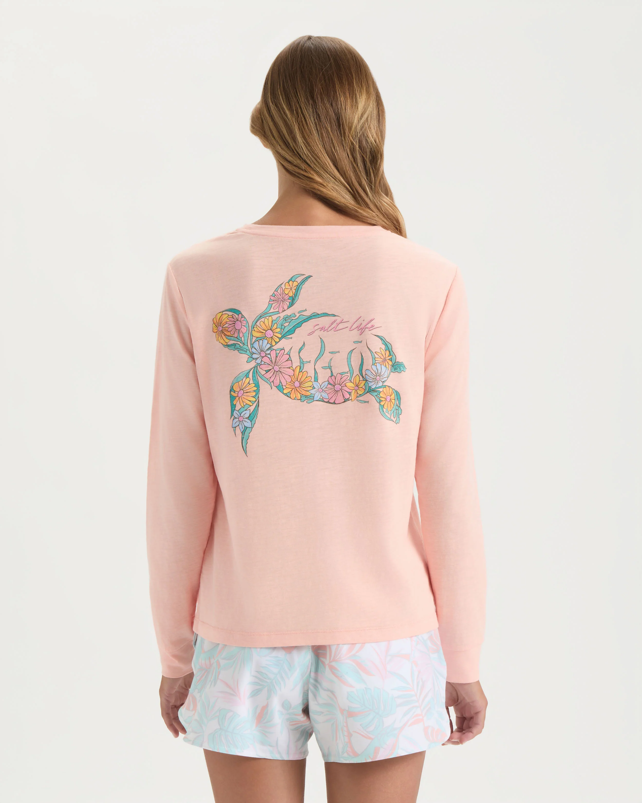 Women’s Honu Long Sleeve Boyfriend Shirt - Image 4