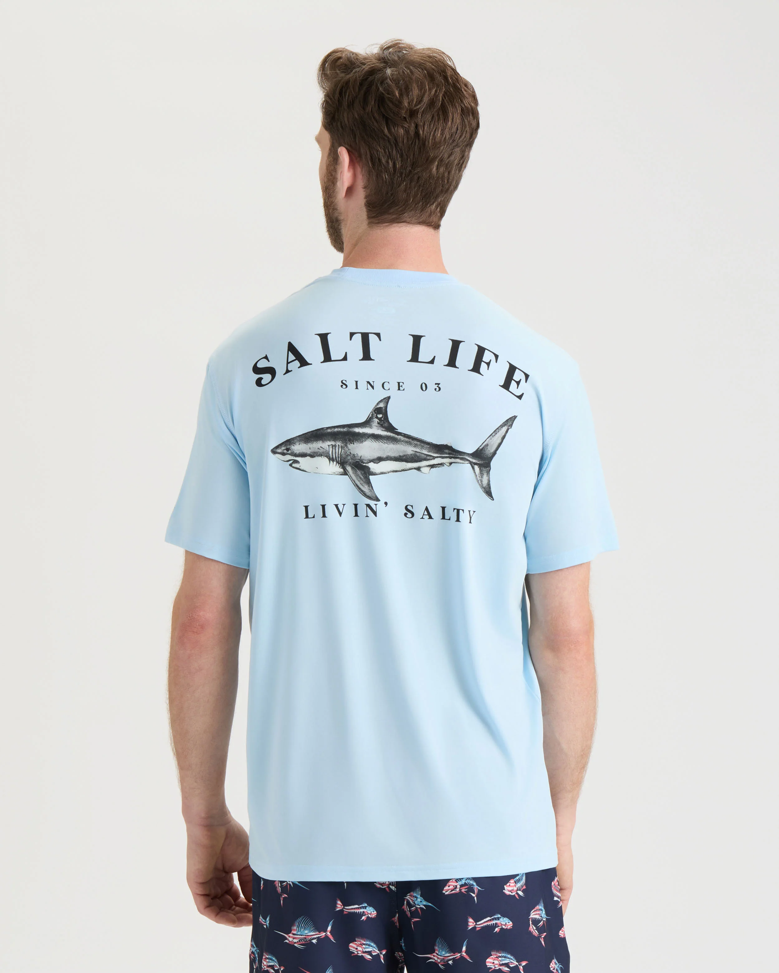 Men's Jaws of Steel SLX Performance Short Sleeve Shirt - Image 3