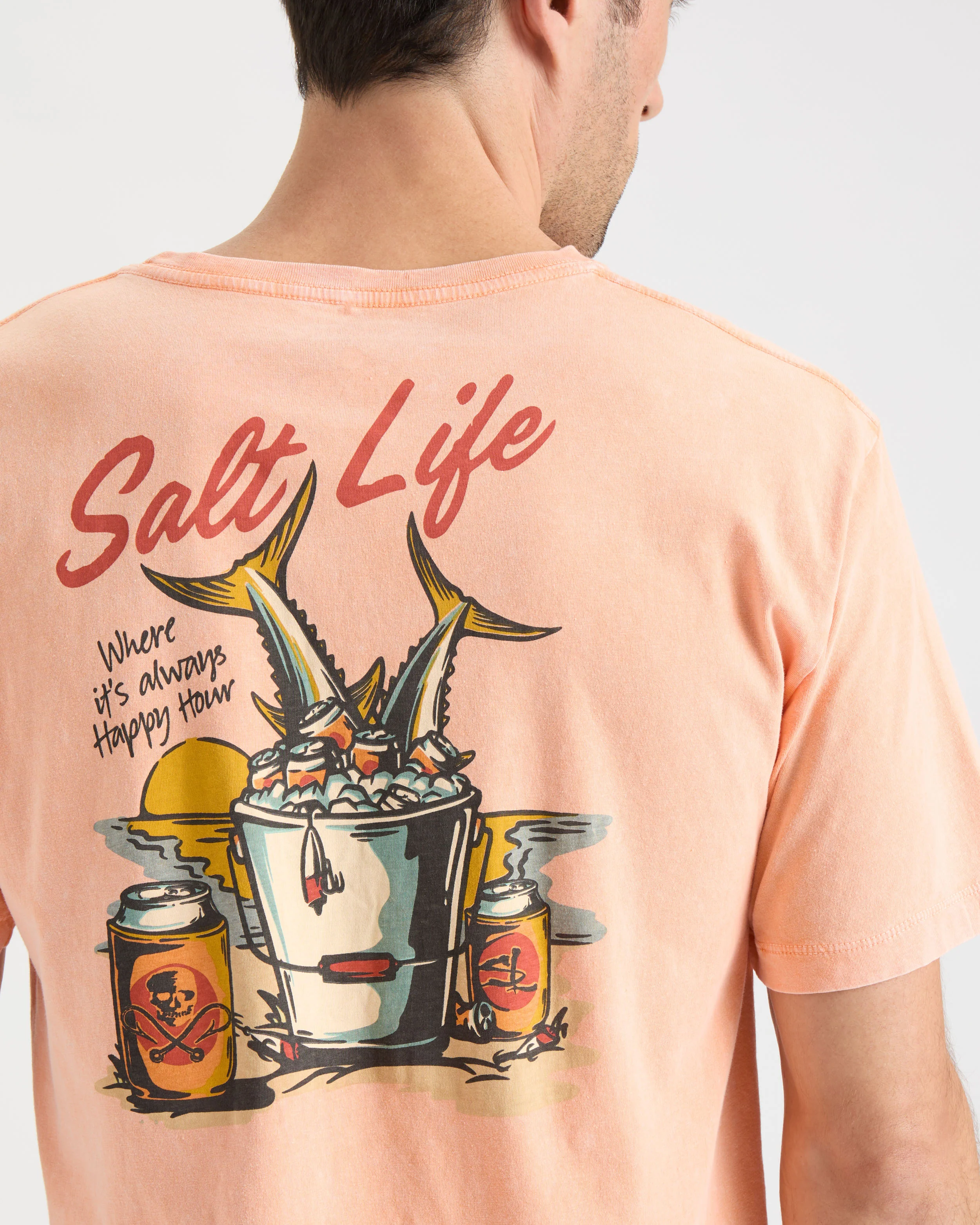 Men's Kick Back Beach Short Sleeve Tee - Image 5