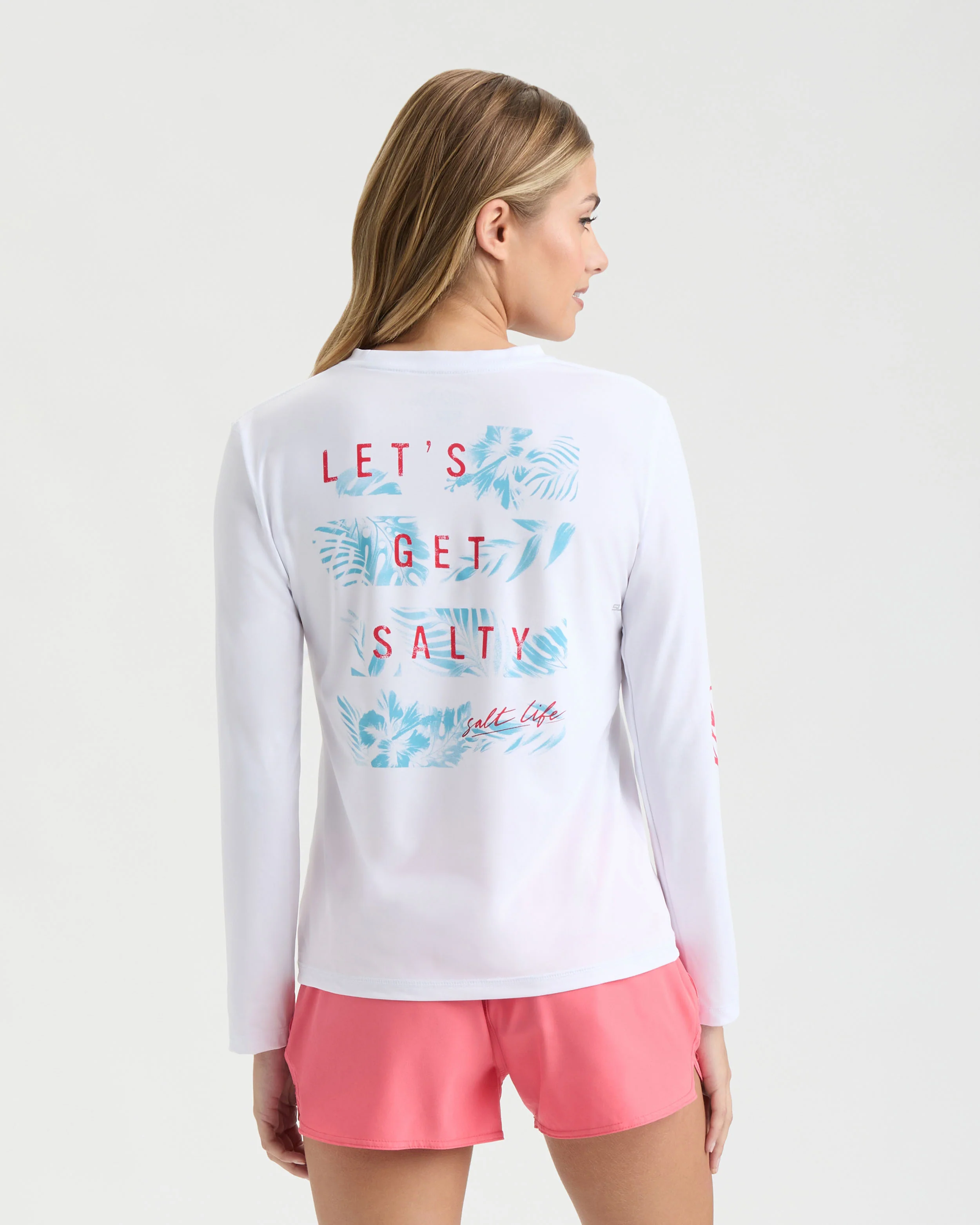 Women’s Let’s Get Salty SLX Performance Long Sleeve Shirt - Image 4