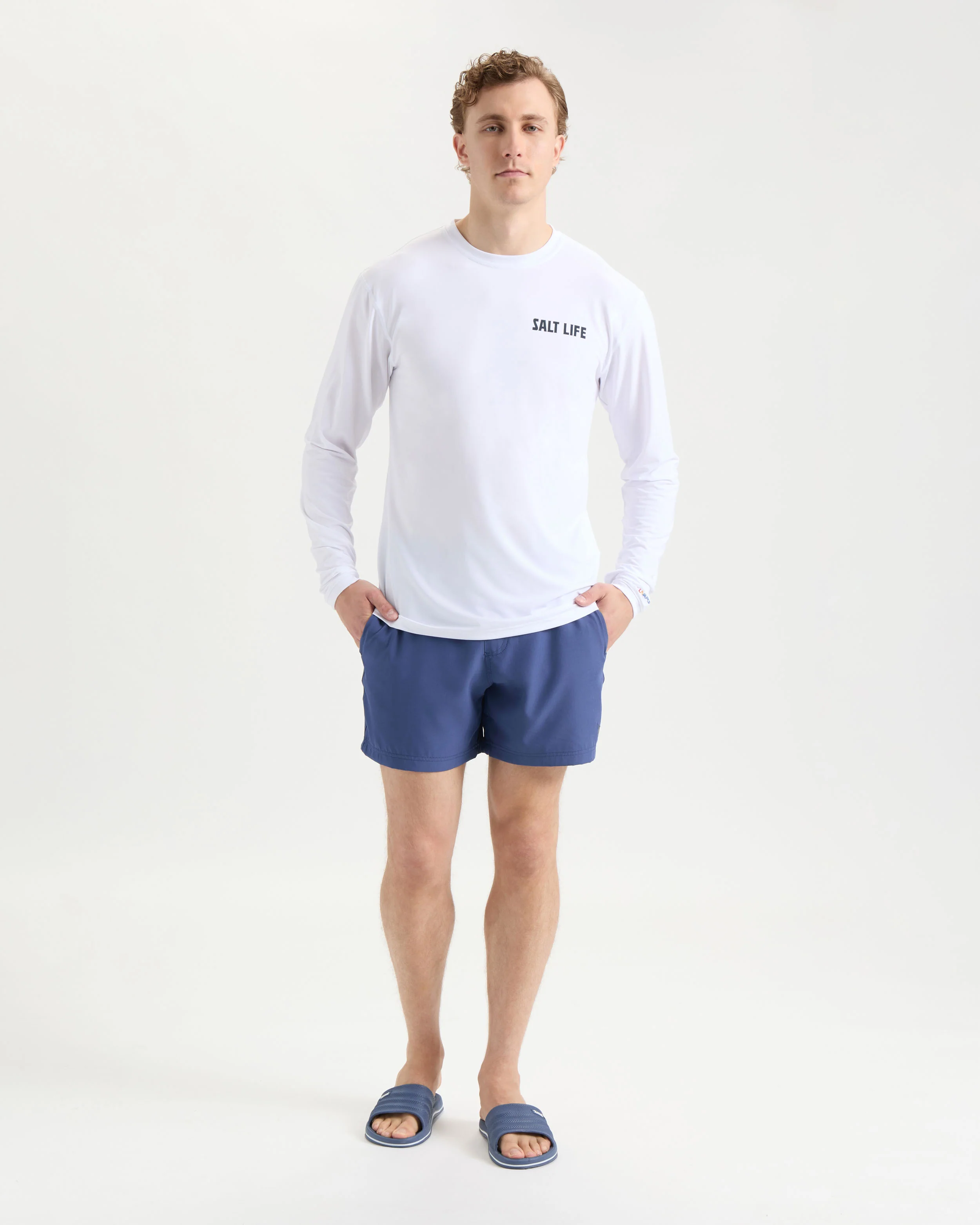 Men's Live Above Or Below SLX Performance Long Sleeve Shirt - Image 6