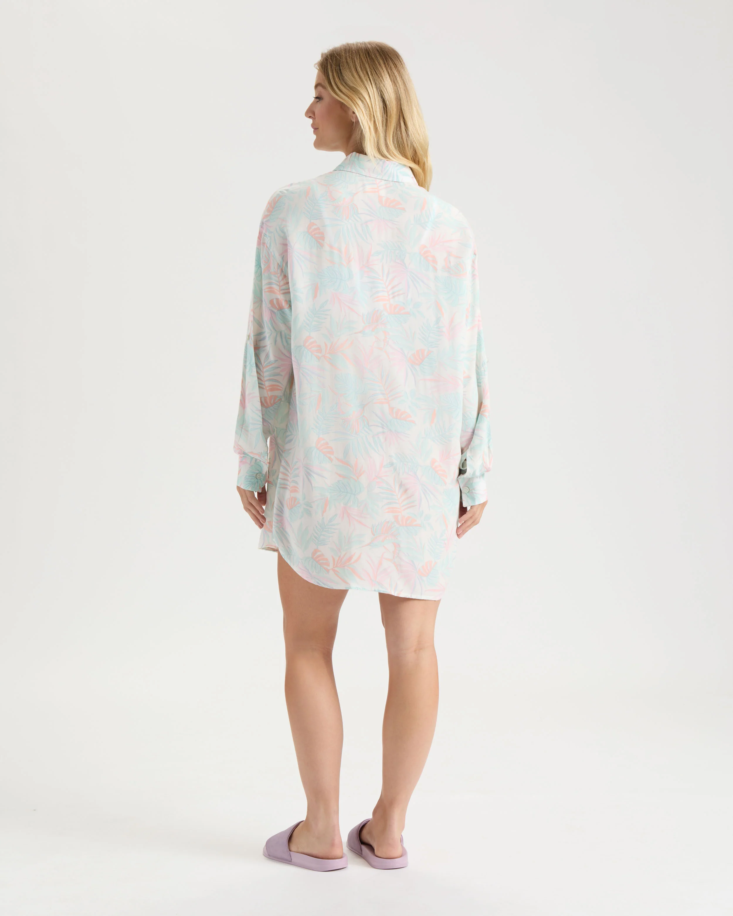 Women's Lush Canopy Long Line Shirt - Image 3