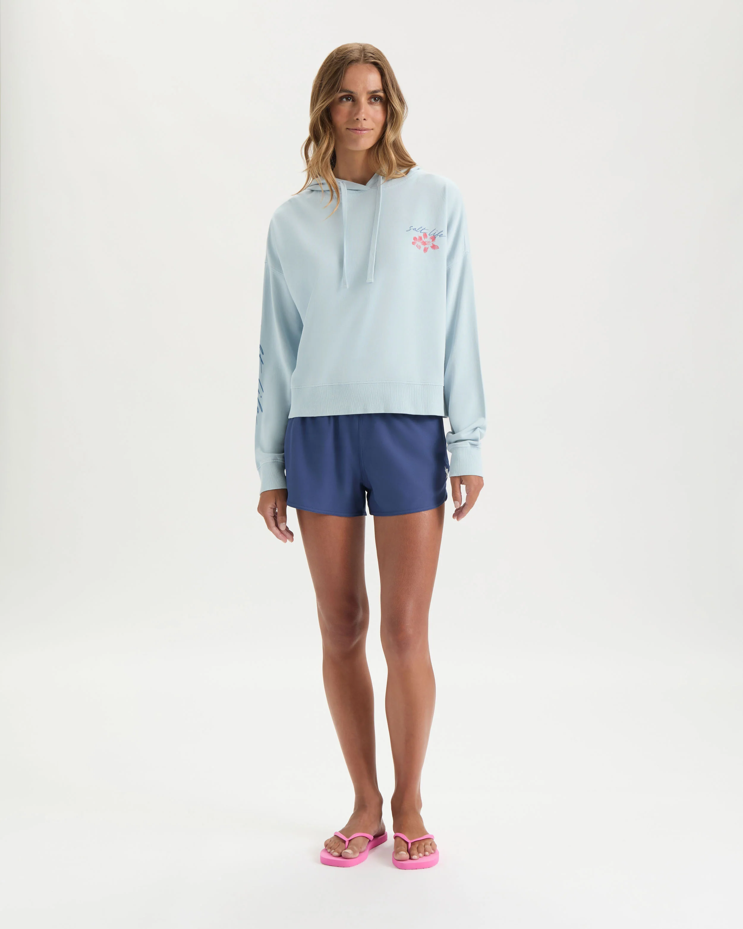 Women’s Mahi Bloom Cropped Hoodie - Image 6