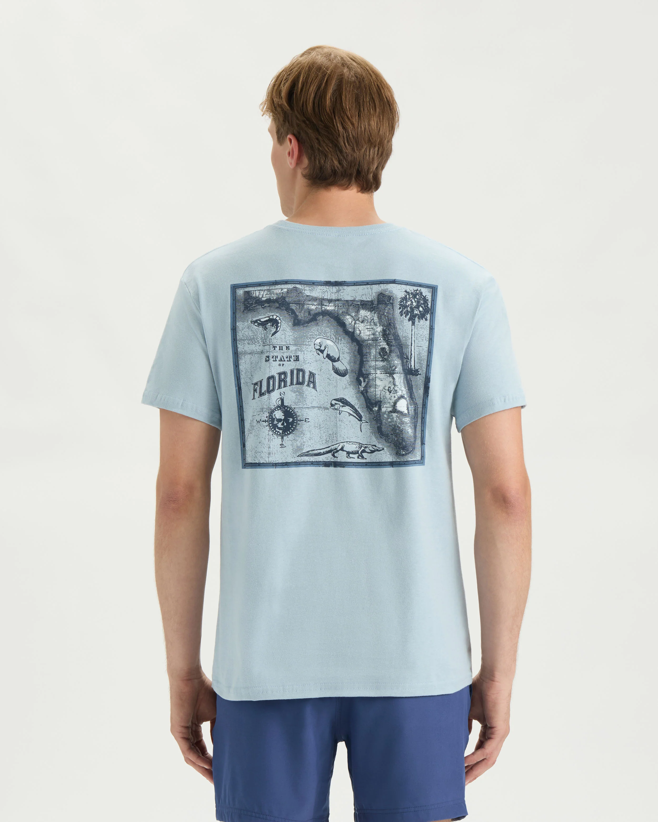 Men’s Map Short Sleeve Tee - Image 4