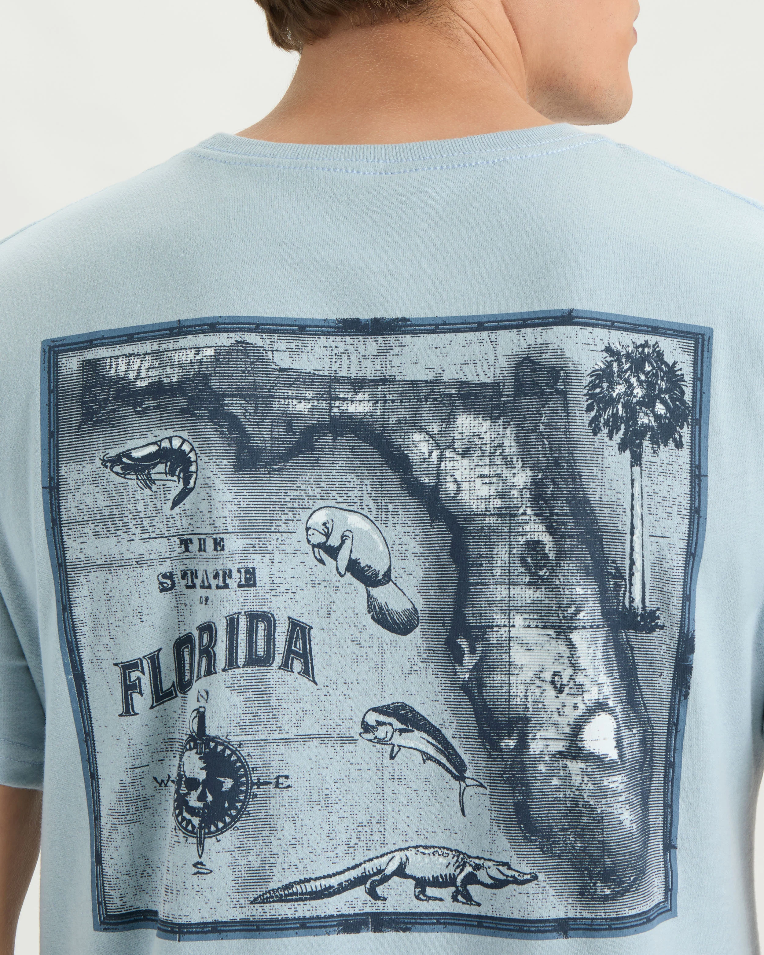 Men’s Map Short Sleeve Tee - Image 5